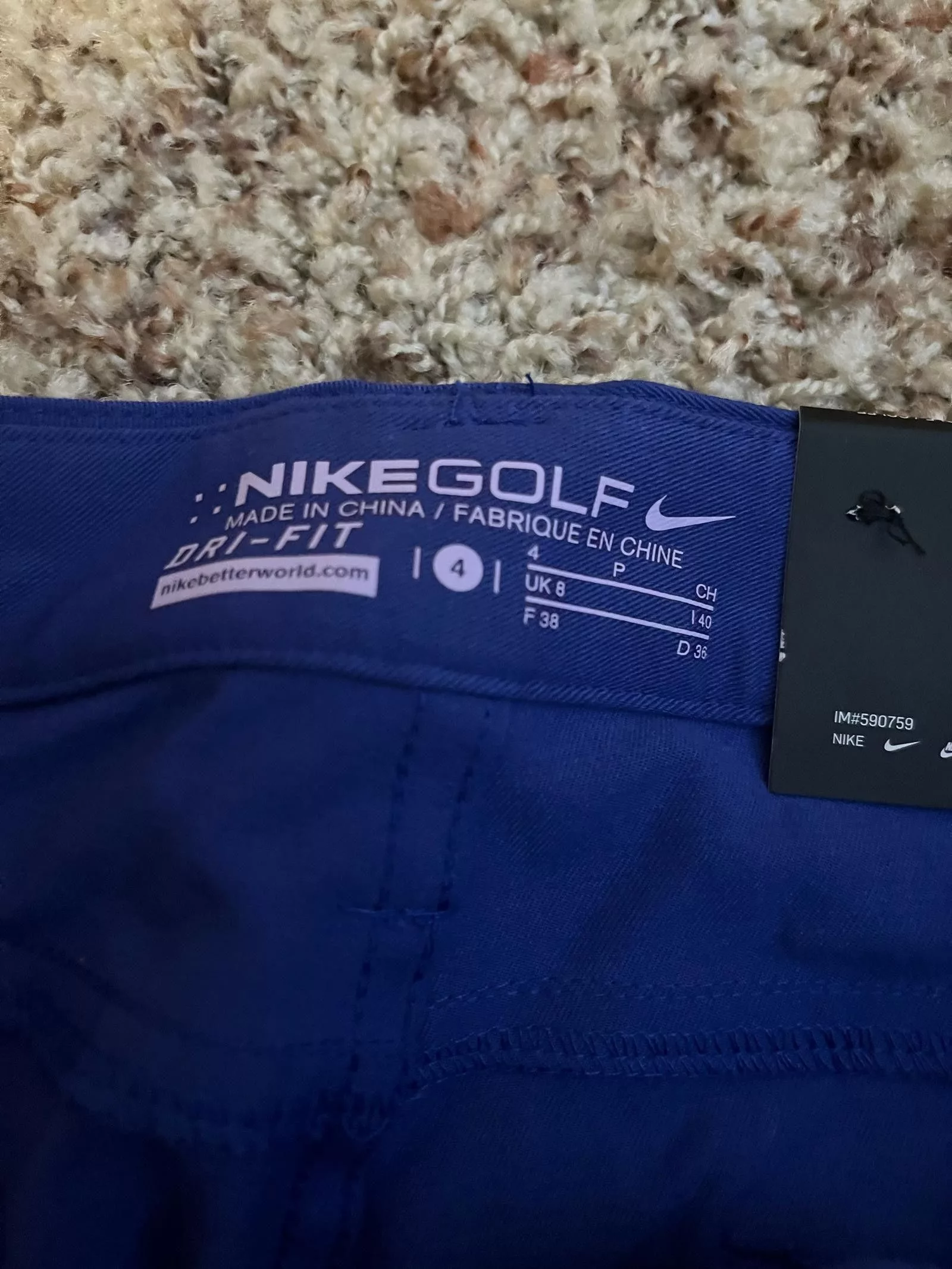 Nike Pants Nike Women's Slim Fit Golf Pants Blue