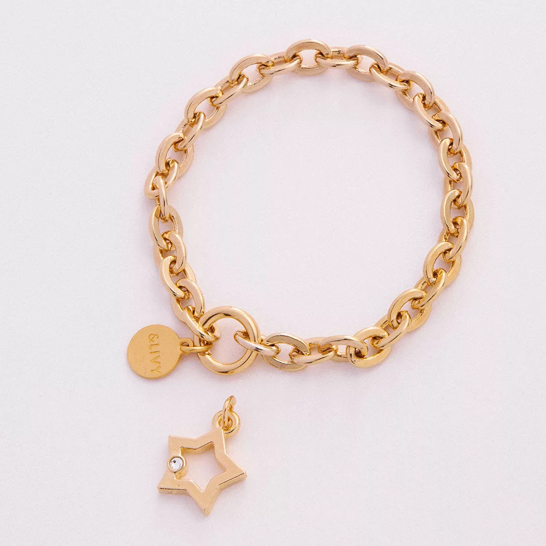 Classic Rolo Intention Chain Bracelet