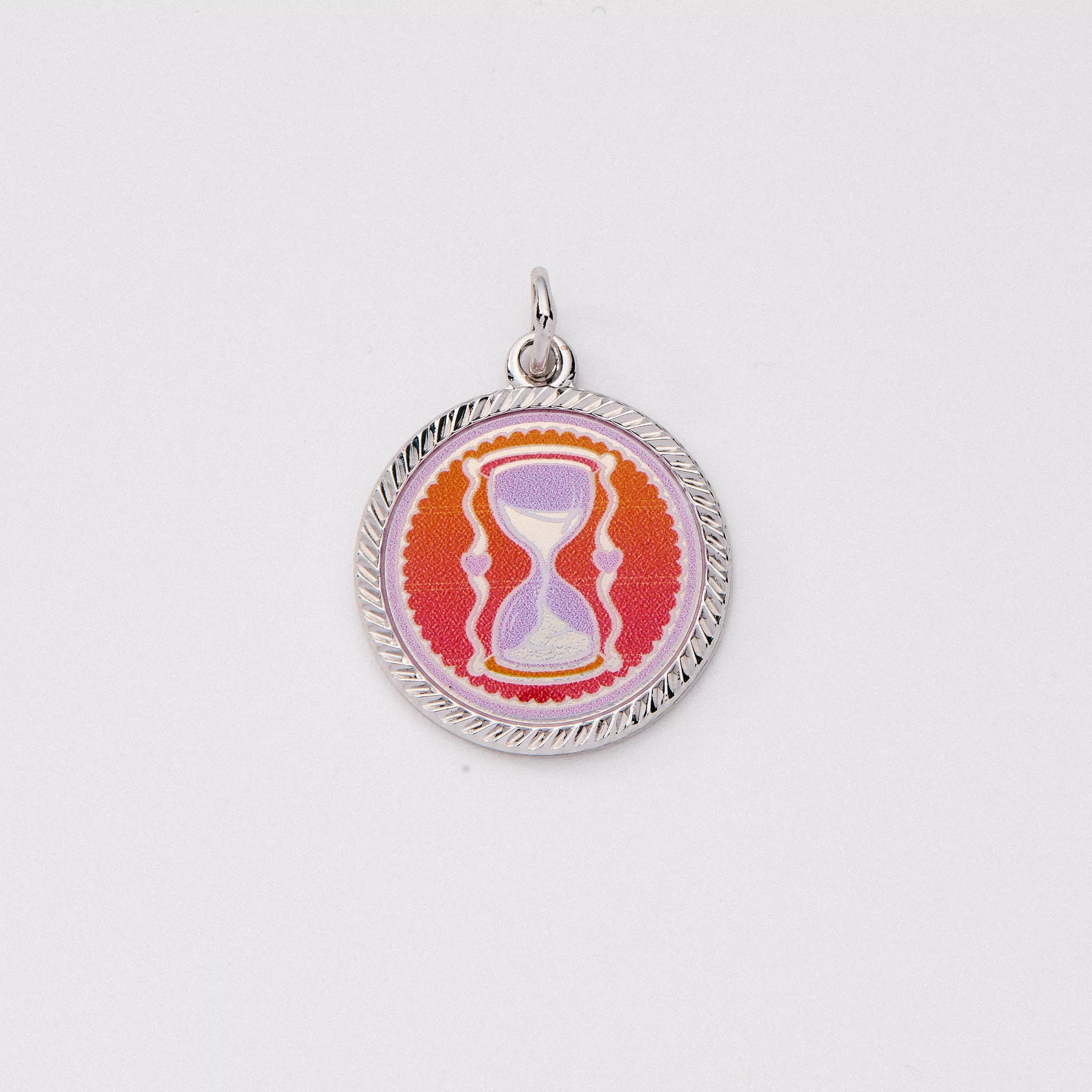 Time’s On Your Side Hourglass Charm