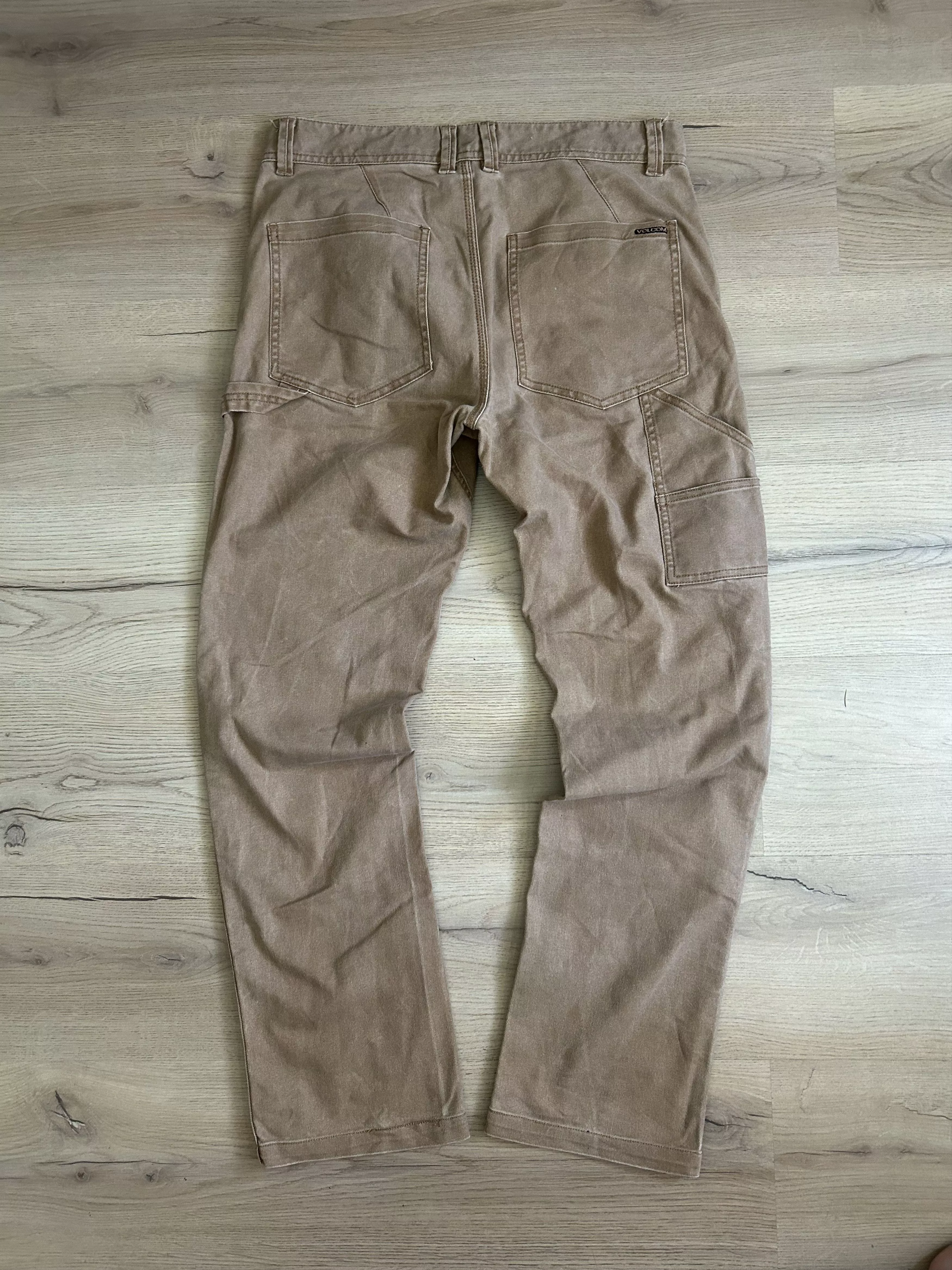 Volcom Casual Pants carperter volcom pants stone made Brown