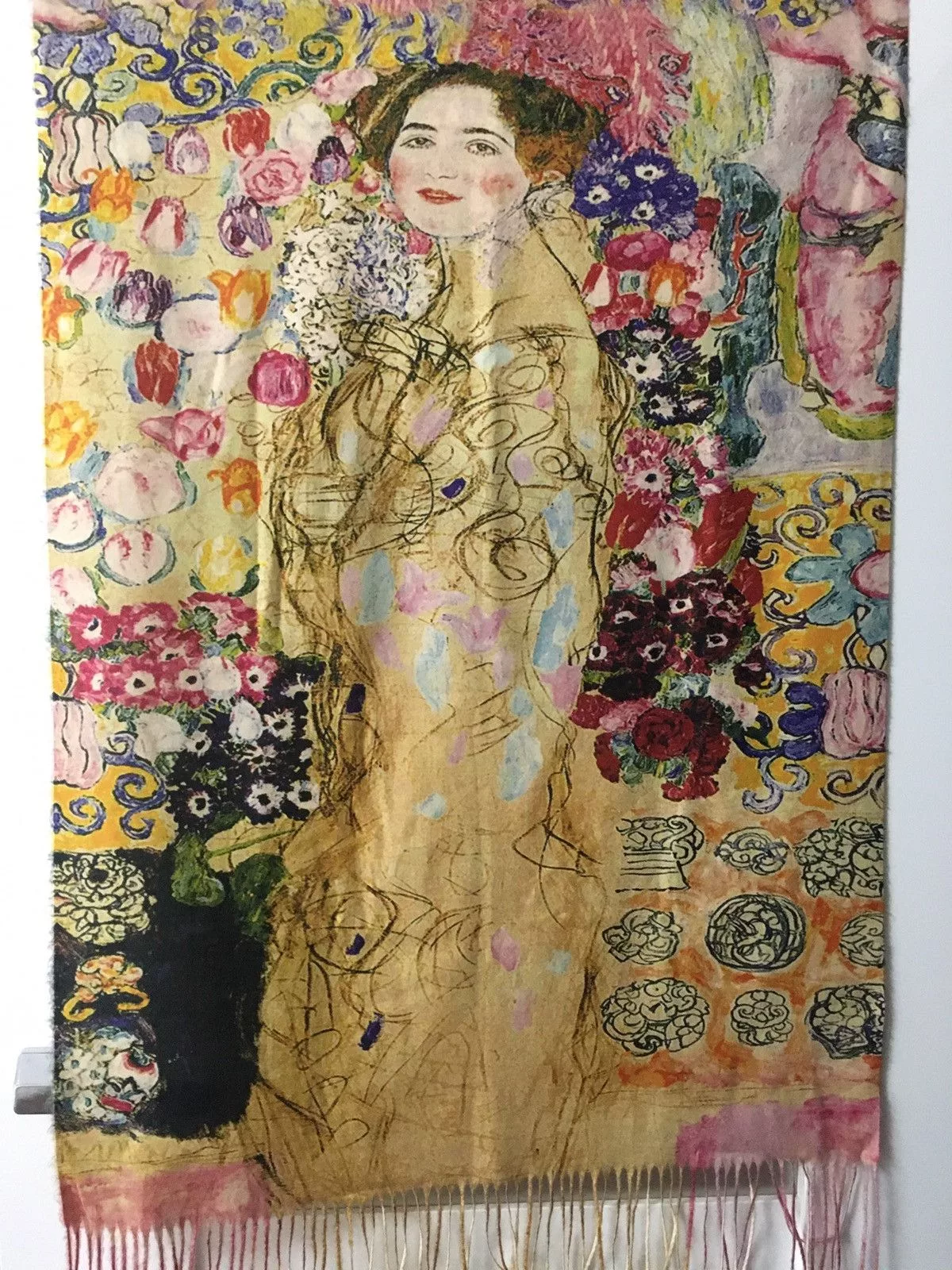 Vintage Scarves Vintage Wool scarf Multi