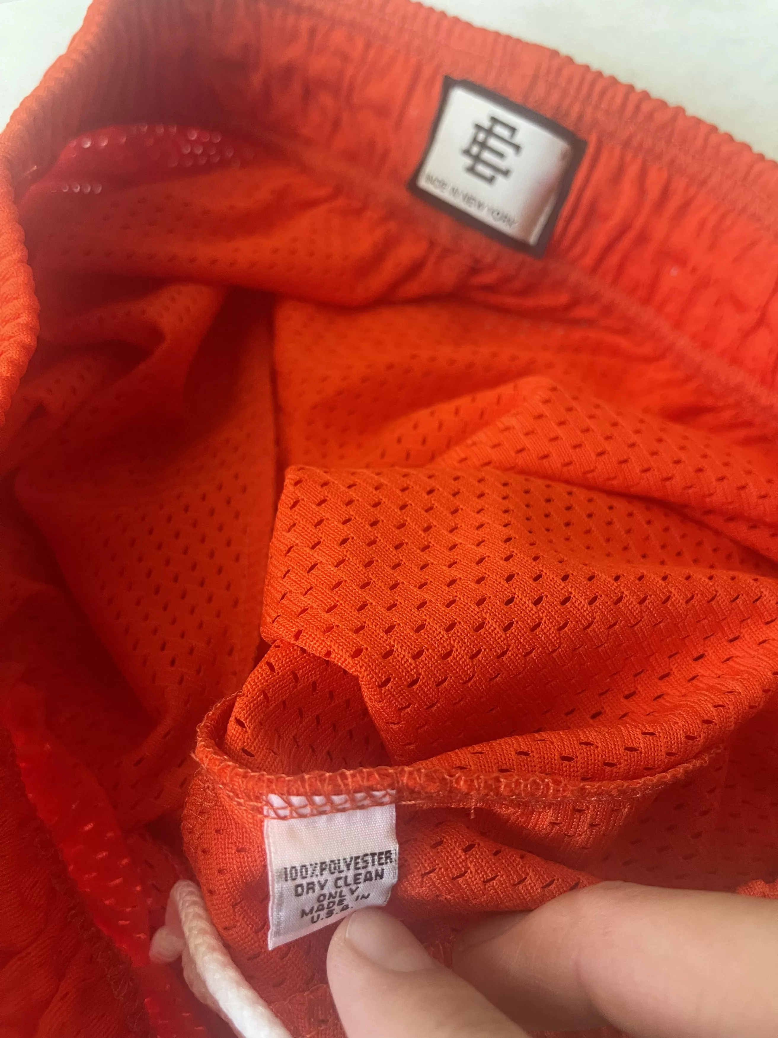 Eric Emanuel Shorts Eric Emanuel EE Basic Short - Orange XL