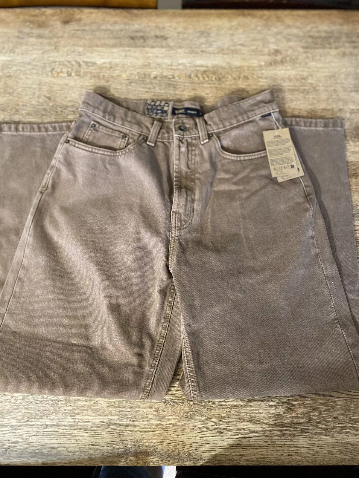 Vans Casual Pants Vans Baggy Pants Beige
