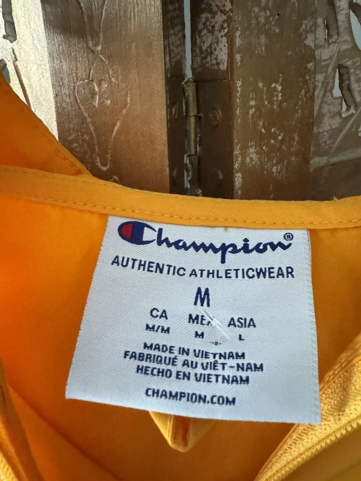 Champion Raincoats 1/1 CUSTOM CHAMPION JACKET Gold