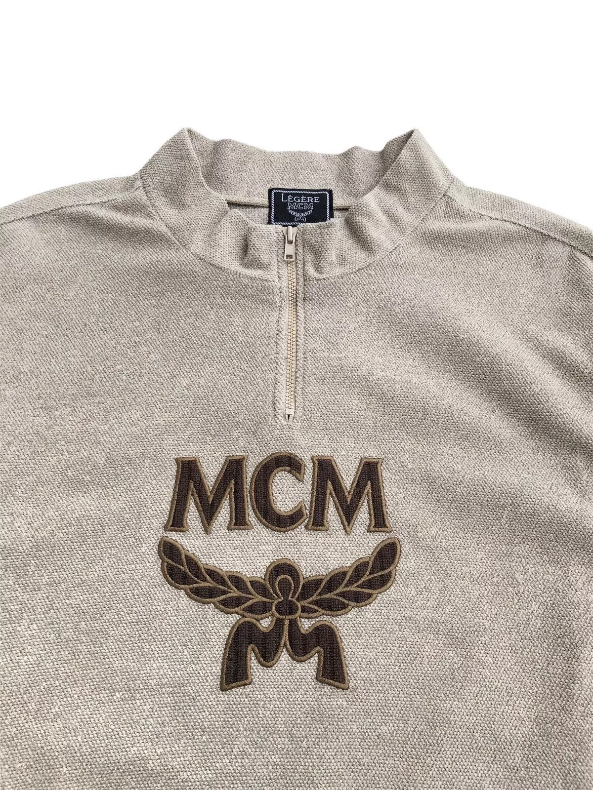 MCM Sweatshirts Hoodies Vintage MCM Iconic Logo Sweatshirt Brown