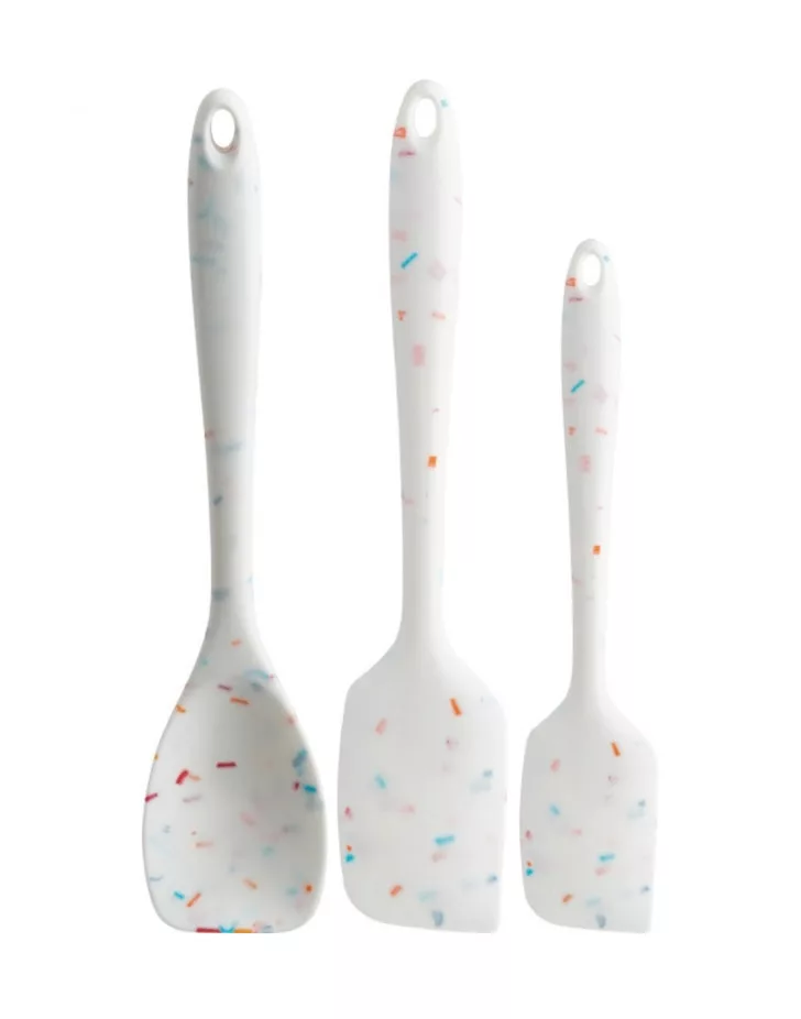 Confetti Silicone Spatulas 3/set