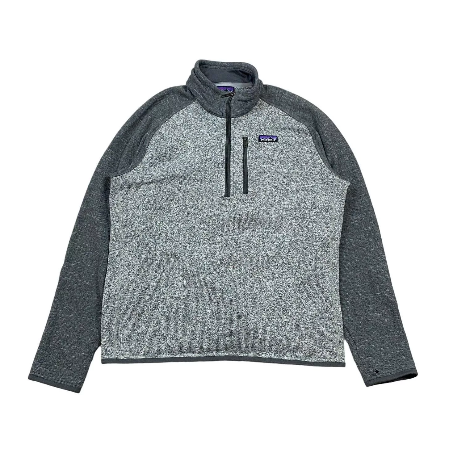 Patagonia Light Jackets Patagonia Better Sweater 1/4 Zip Pullover Sweater Jacket XL Gray
