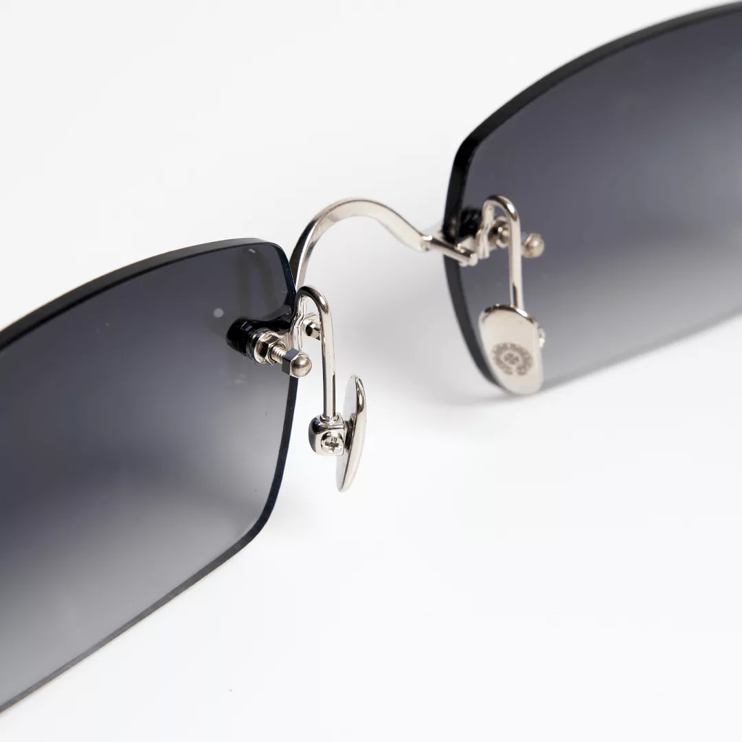 Chrome Hearts Sunglasses CHROME HEARTS PILLS III Sun Shiny Silver-Black Multi