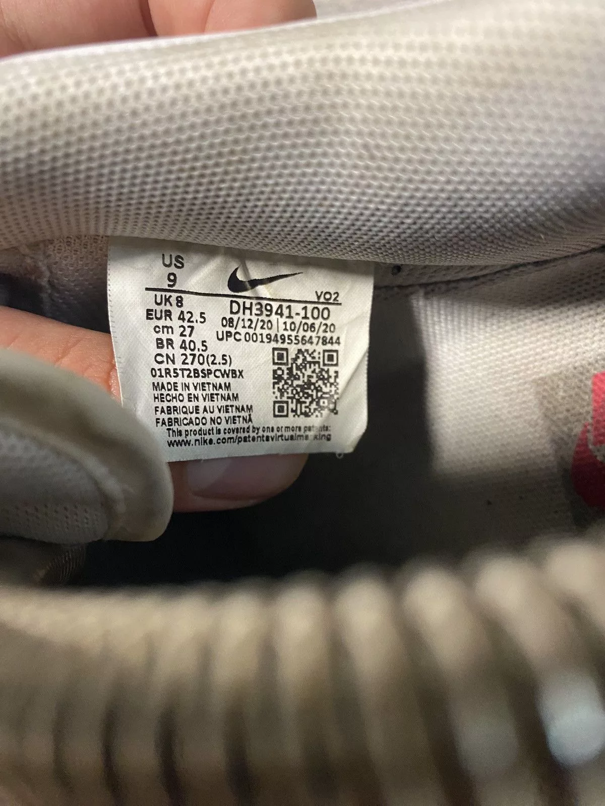 Nike Low Top Sneakers Nike air force 1 vintage White