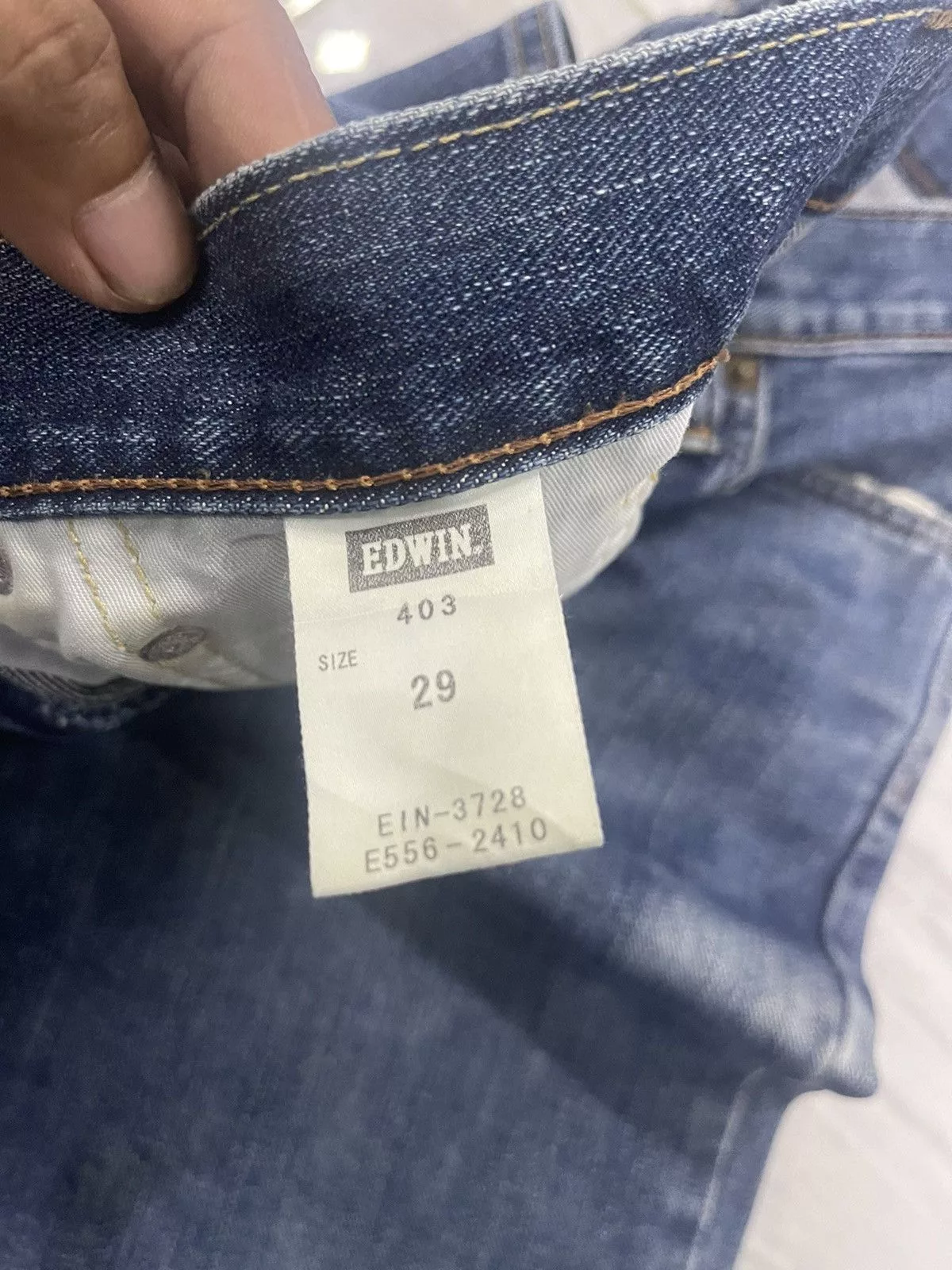 Edwin Denim Vintage Edwin Jeans streetwear Blue
