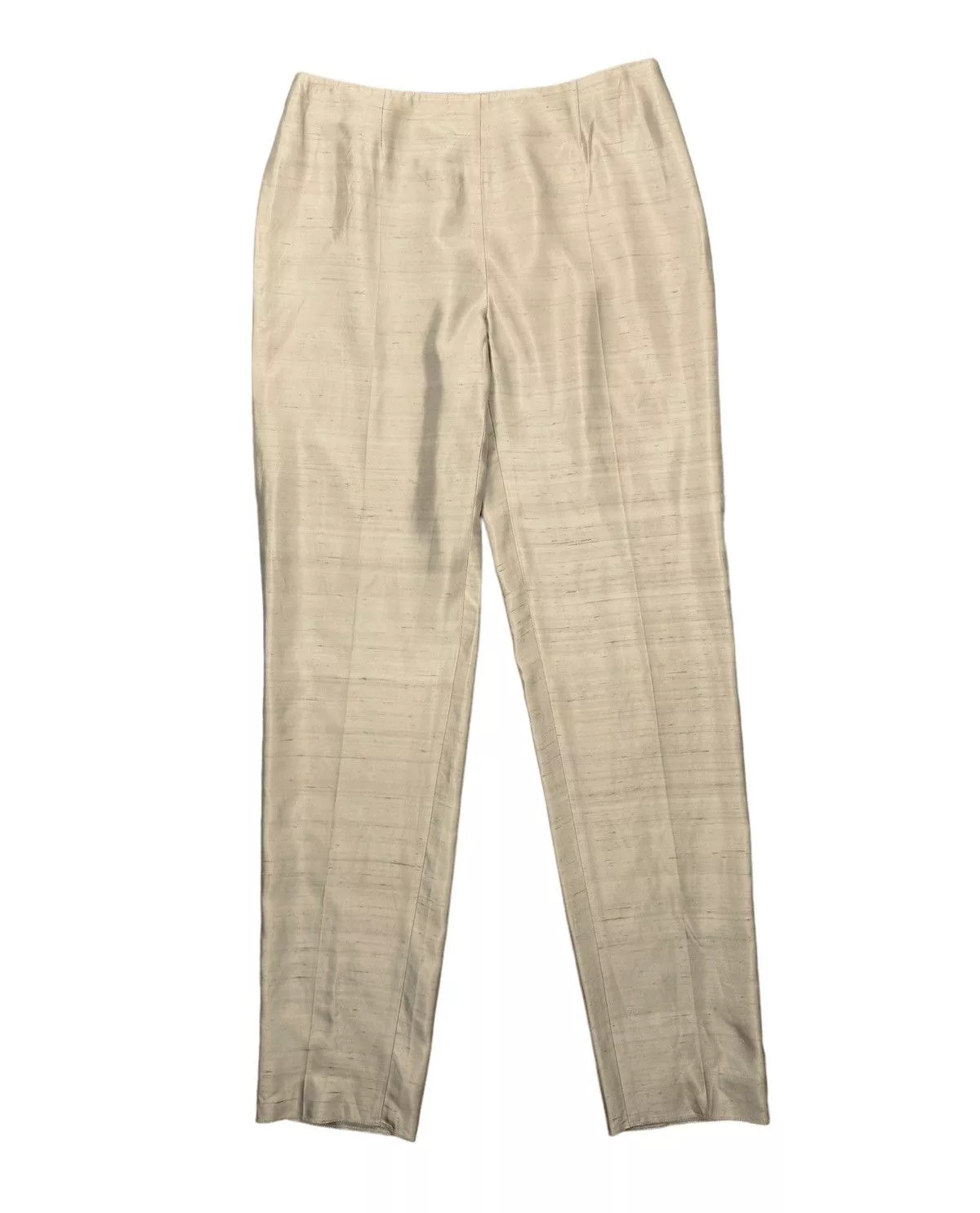 Max Mara Pants Max Mara Silk-Acetat Pants size US10 IT44 Beige