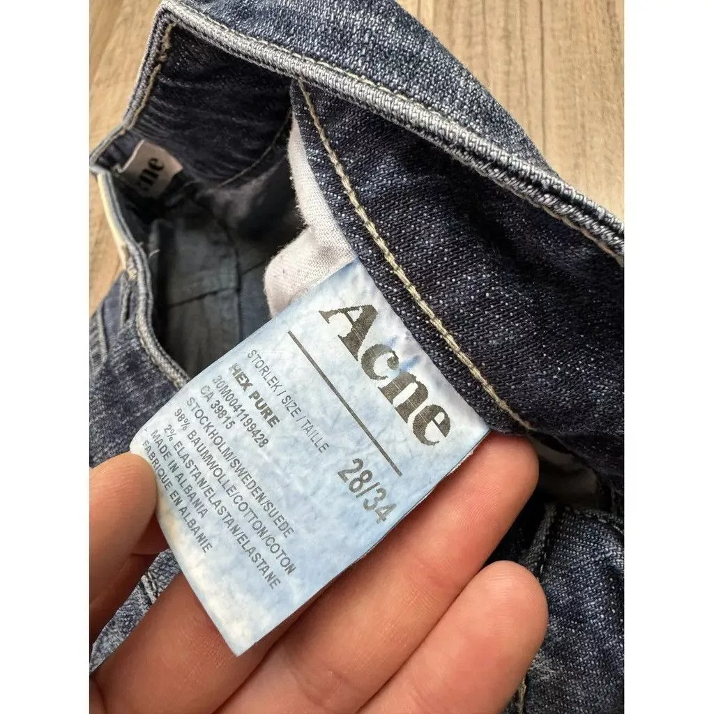 Acne Studios Denim Acne Studios Acne Jeans Size: 28x34 Blue