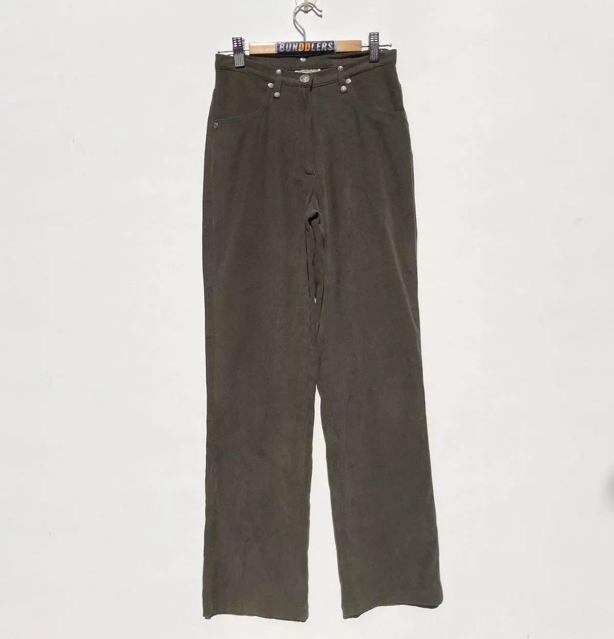 Versace Pants Versace × Vintage 🔥Distressed🔥90s Vintage Versace Collection New Days Pants Green
