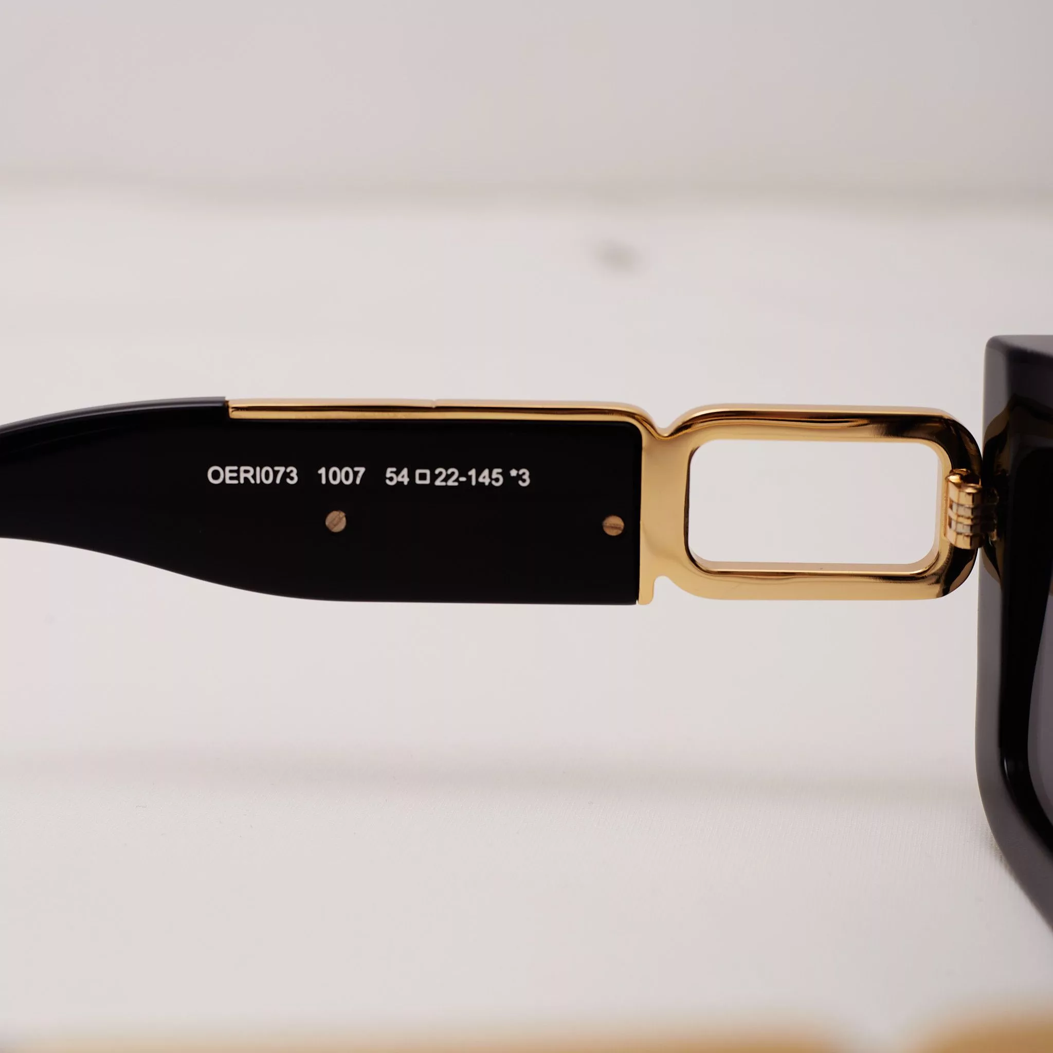 Off-White Sunglasses Off-White OFF WHITE Boston Rectangular Frame Sunglasses BLACK