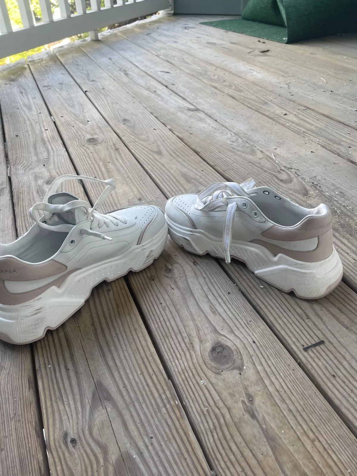Dolce & Gabbana Low Top Sneakers Dolce & Gabbana DayMaster Shoe White