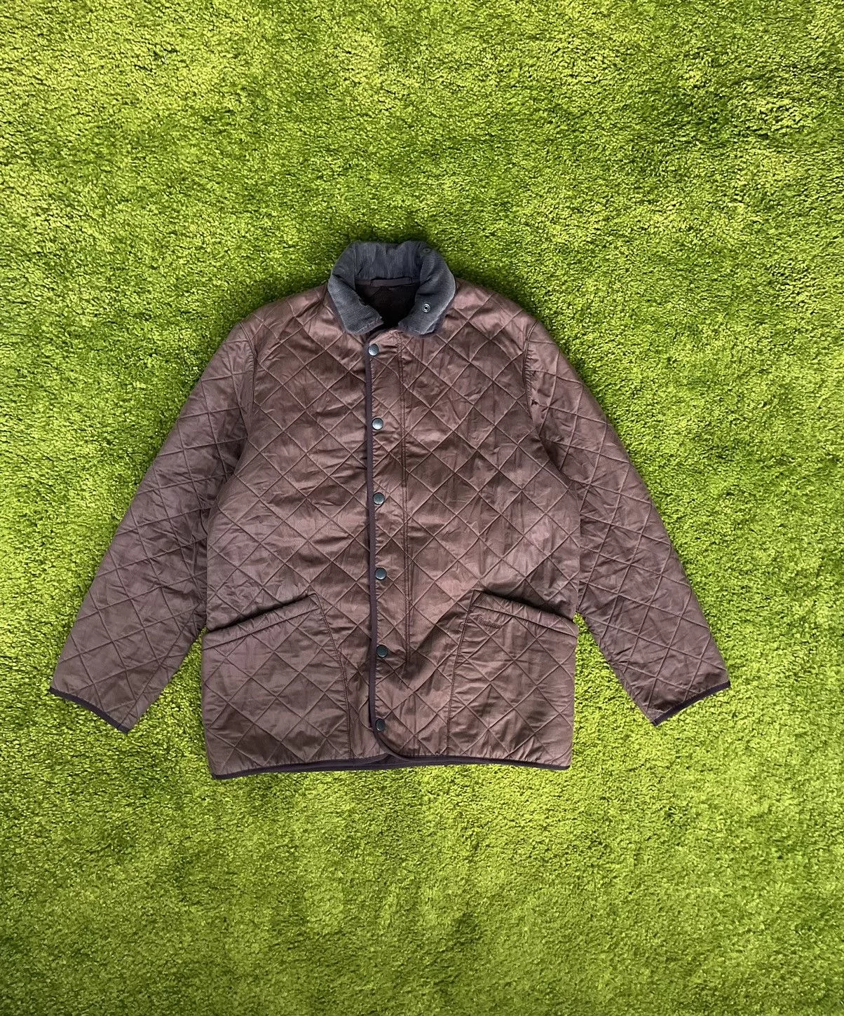 Barbour Light Jackets Barbour × Designer × Vintage Barbour 00s vintage waxed quilted jacket Brown