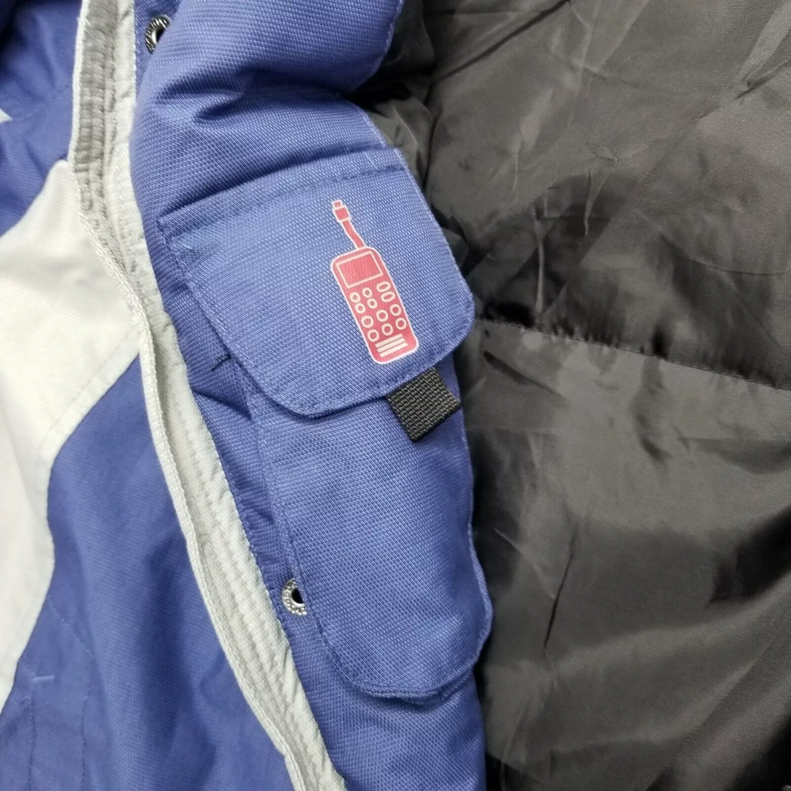 Other Light Jackets Other Extreme Ski Jacket Mens Large Full Zip Pockets Hidden Hoodie Blue