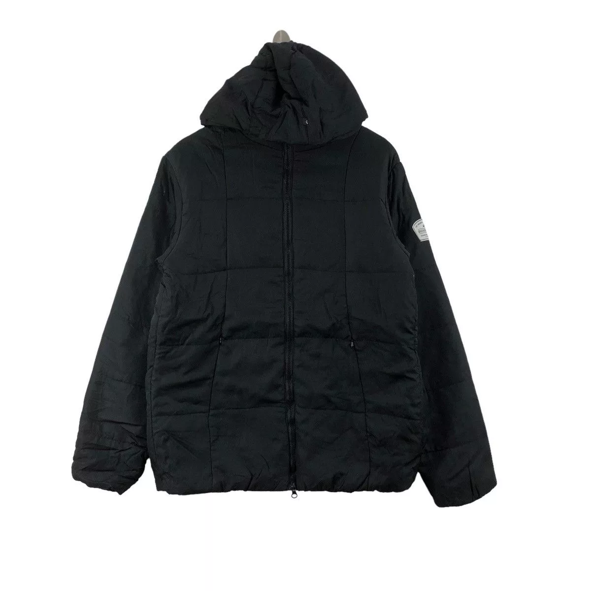 Quiksilver Light Jackets QUIKSILVER Light Quilted Jacket Surf Style Black Vintage