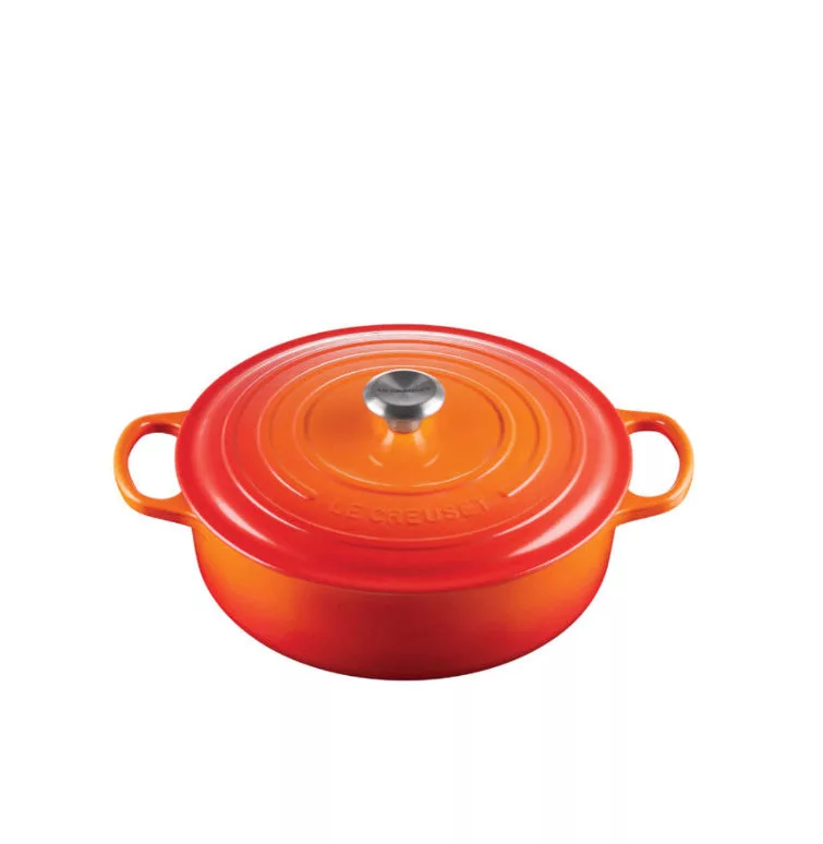--6.75 qt Signature WIDE  Dutch Oven - FLAME