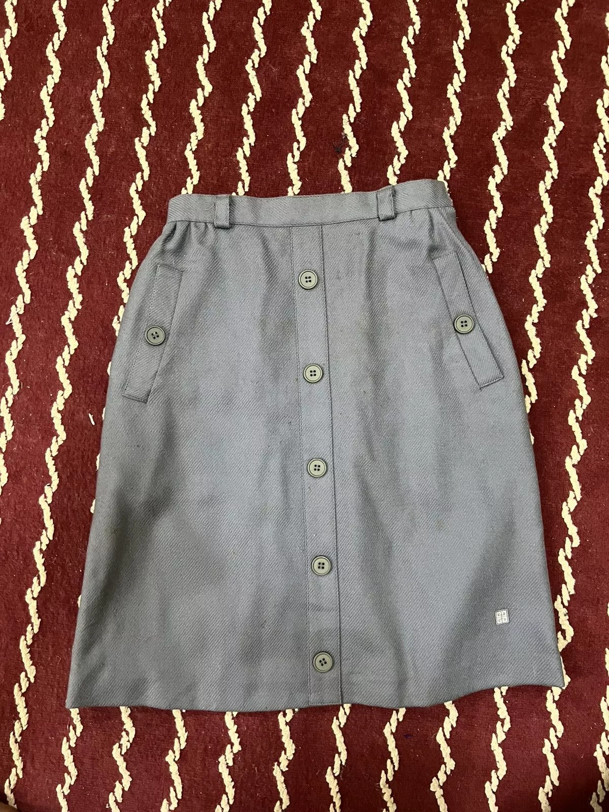 Givenchy Mini Skirts VINTAGE GIVENCHY SKIRT Gray