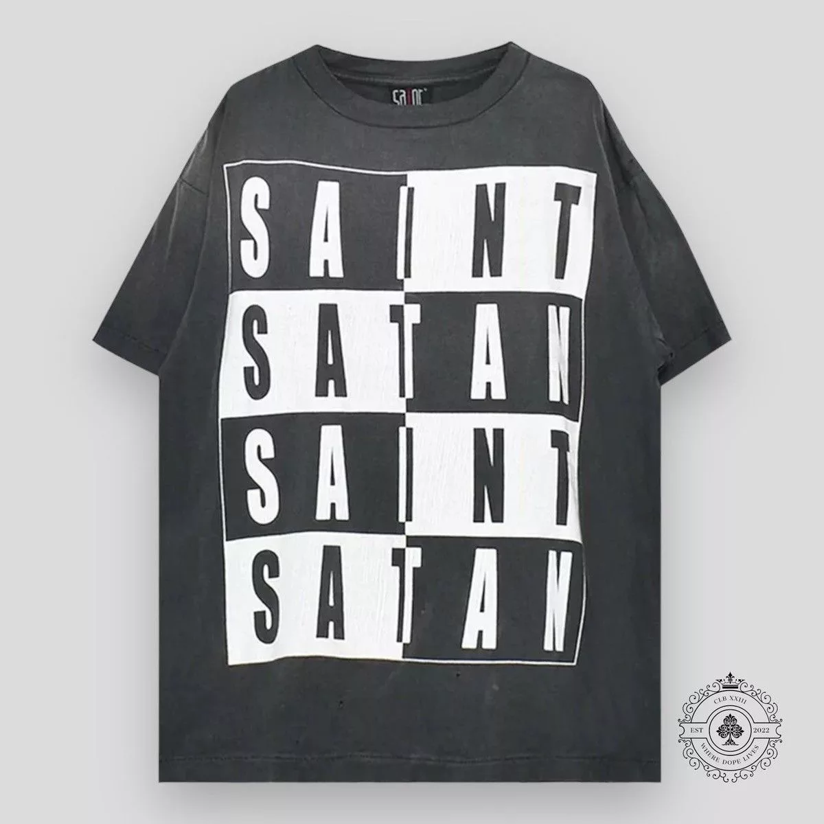 Saint Michael Short Sleeve T Shirts Saint Michael Mighty Devils T-Shirt Black