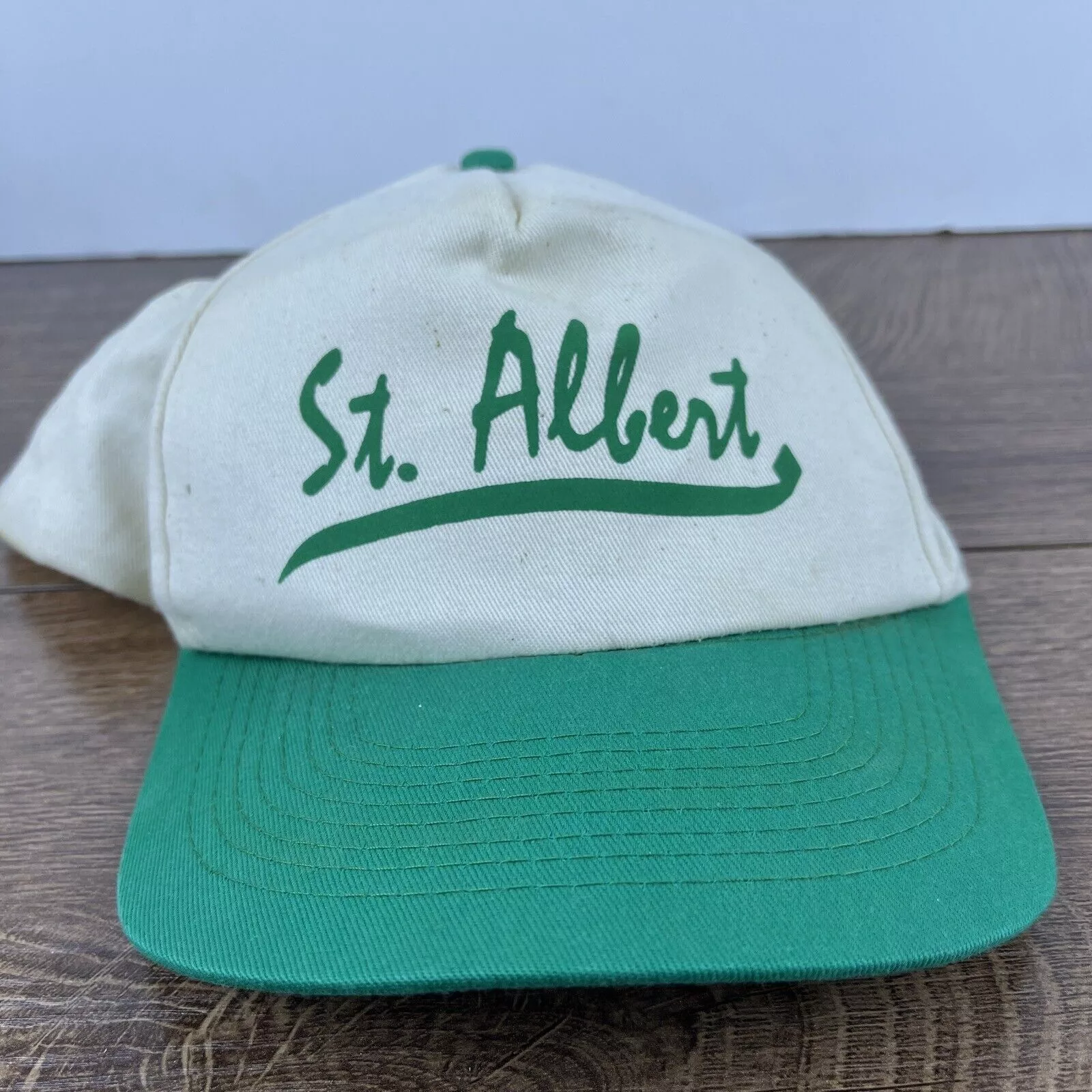 Other Hats Other St Albert Hat Saint Albert White Hat Adjustable Snapback Adu
