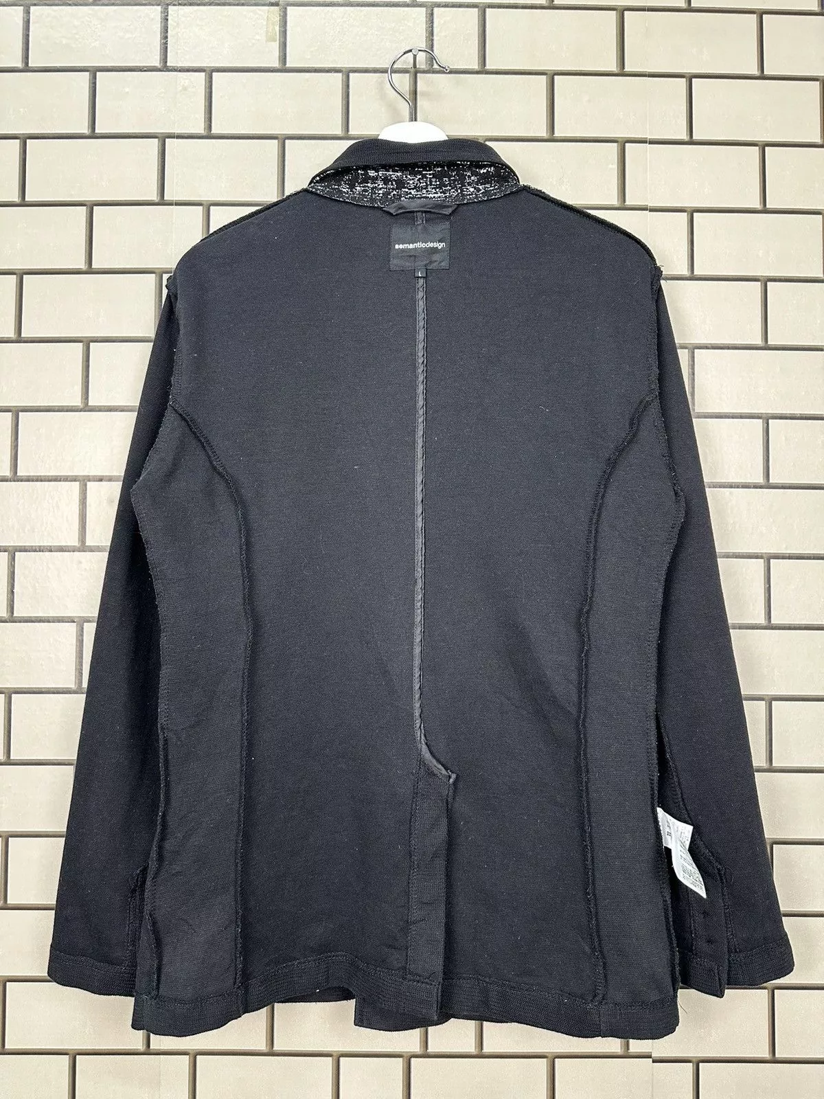 semanticdesign Light Jackets semanticdesign Semantic Design Nice Design Jacket Black