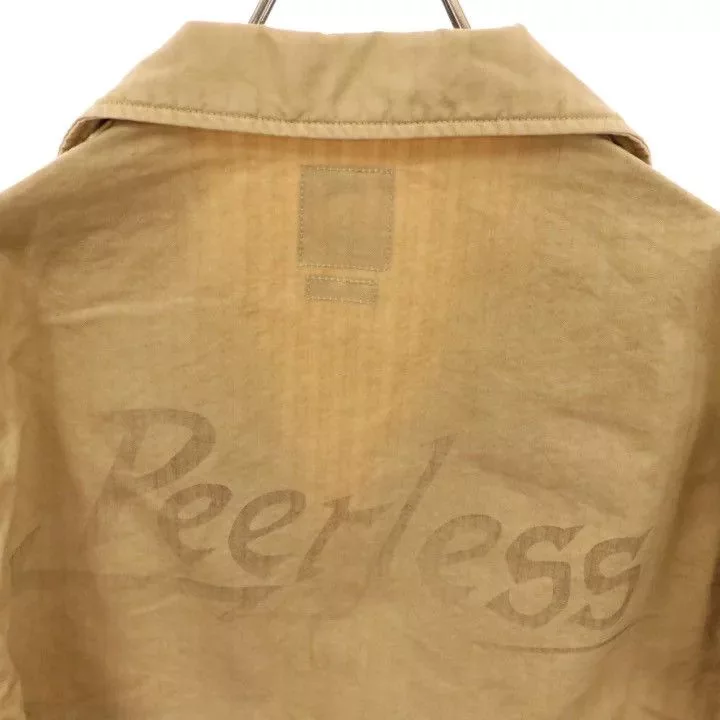 Visvim Light Jackets VISVIM 21AW DOMAIN L/S DMGD JACKET COAT PEERLESS Beige