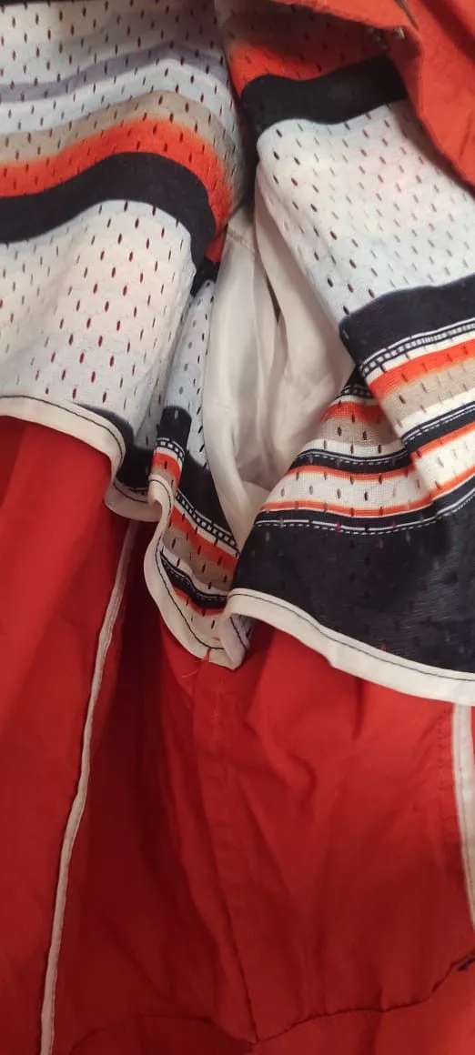 Bugatti Jackets BUGATTI Light Orange Jacket Full Zip 4 Pockets Made Germany
