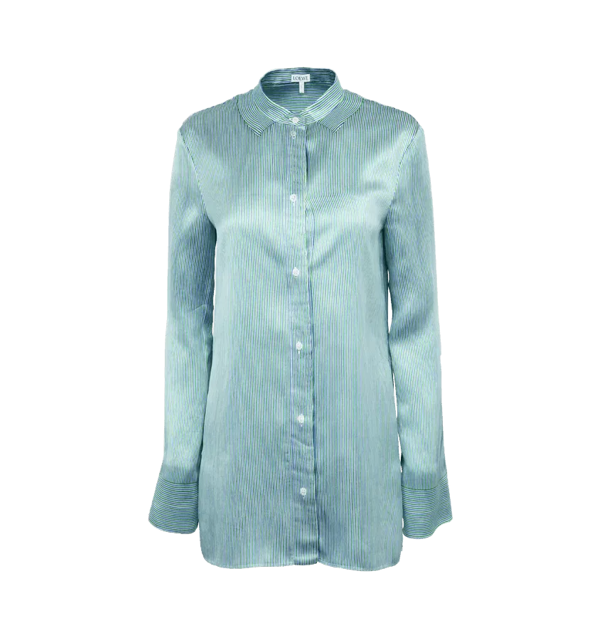 Loewe Button Ups Loewe o1h1sh10624 Shirt in Multi Blue