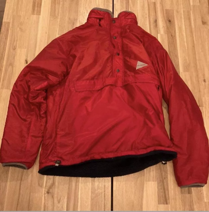 And Wander Light Jackets And Wander Reversible Coat Red
