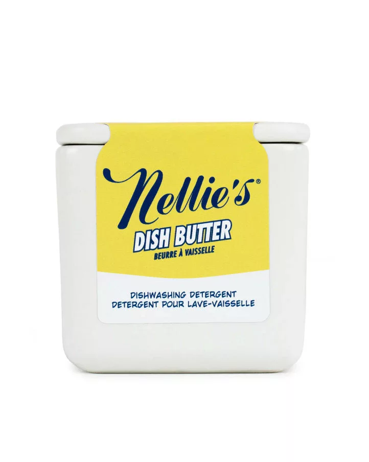 Nellie's Solid Dish Butter Soap White