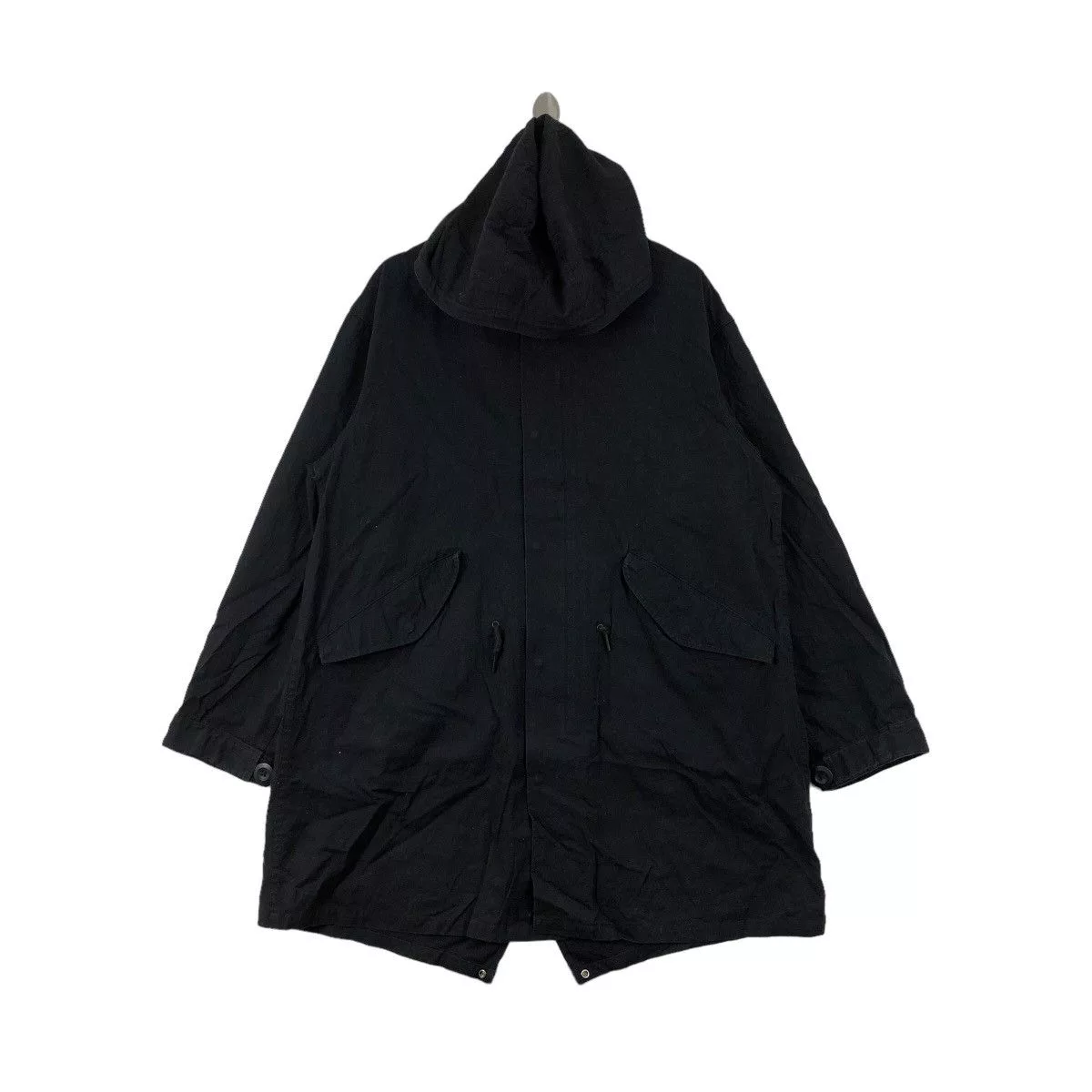 GU Light Jackets GU Artwork By AEROSYN-LEX MESTROVIC Jacket Parka Black Vintage