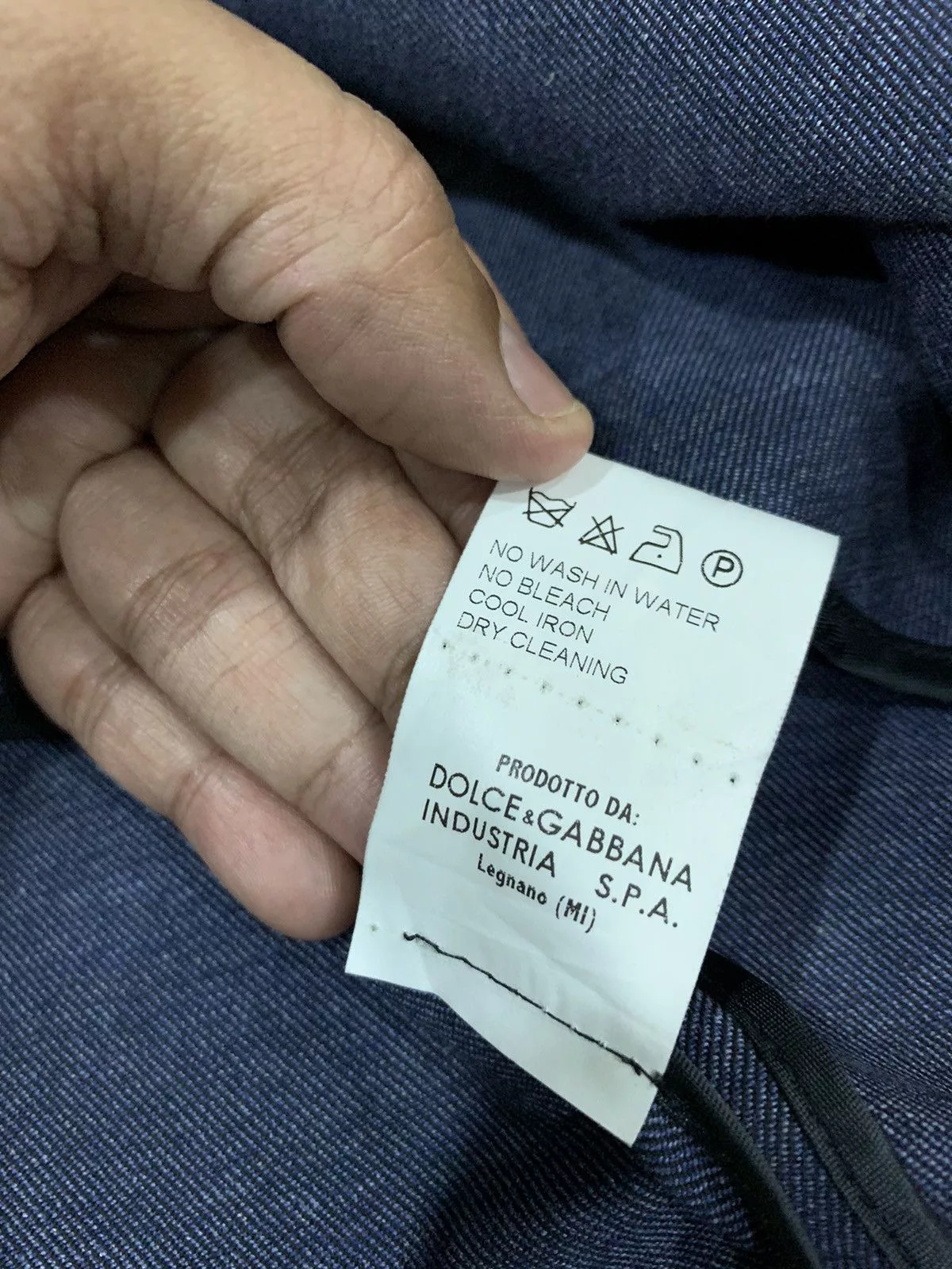 Dolce & Gabbana Jackets 🇮🇹Dolce & Gabbana Cotton Button Jacket Blue