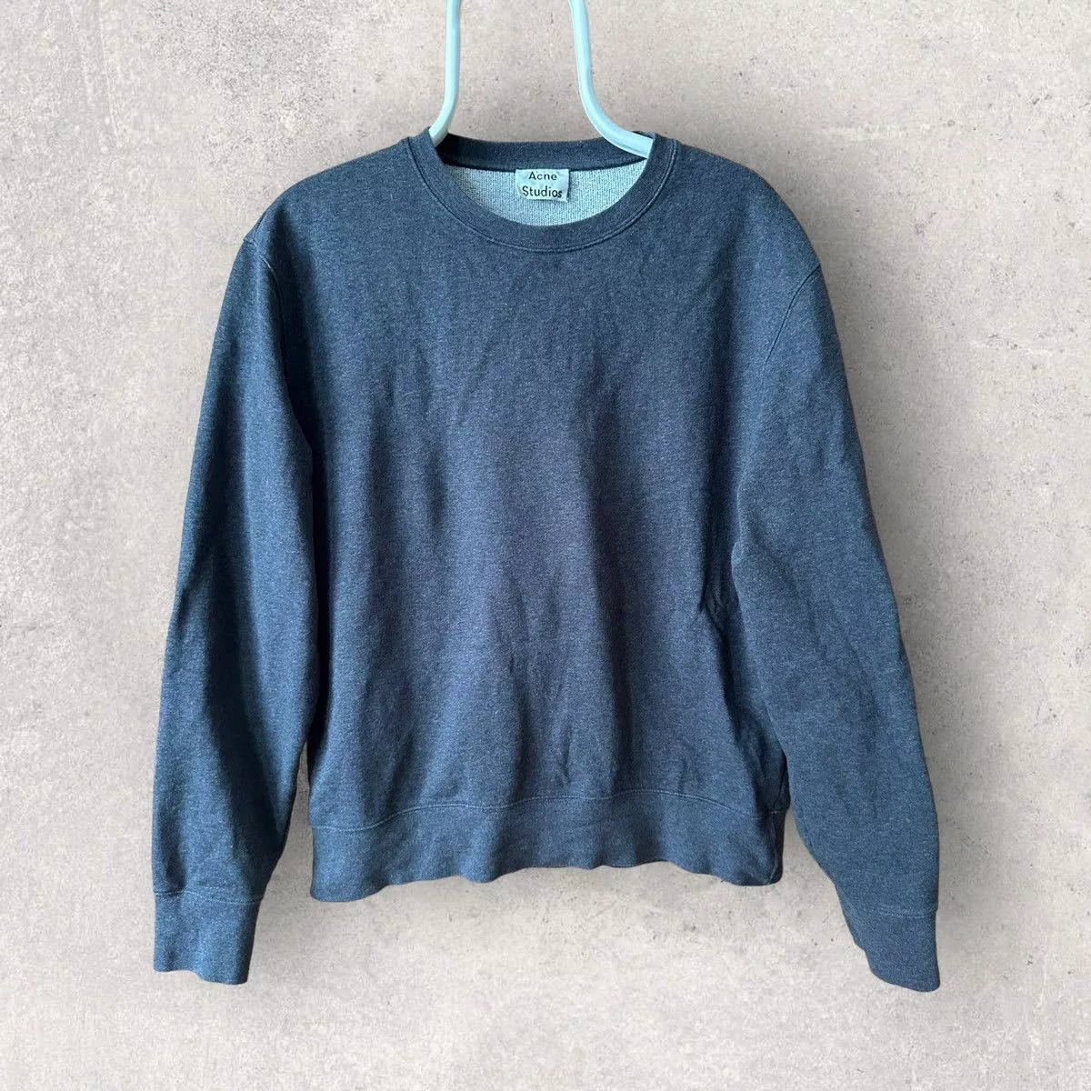 Acne Studios Sweatshirts Hoodies Acne studios creneck basic Gray