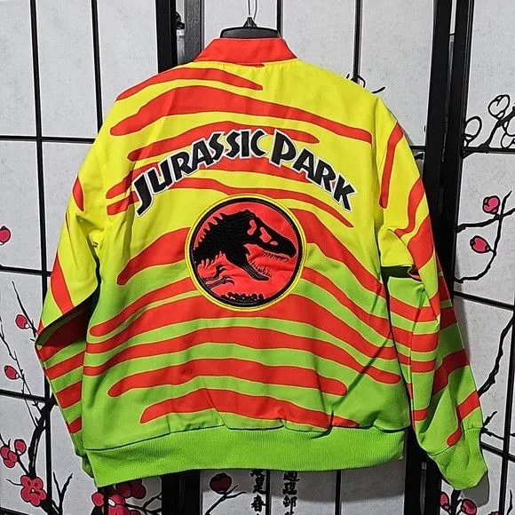 Other Bombers Other Jurassic Park Work Jacket Size Medium NWT Multi