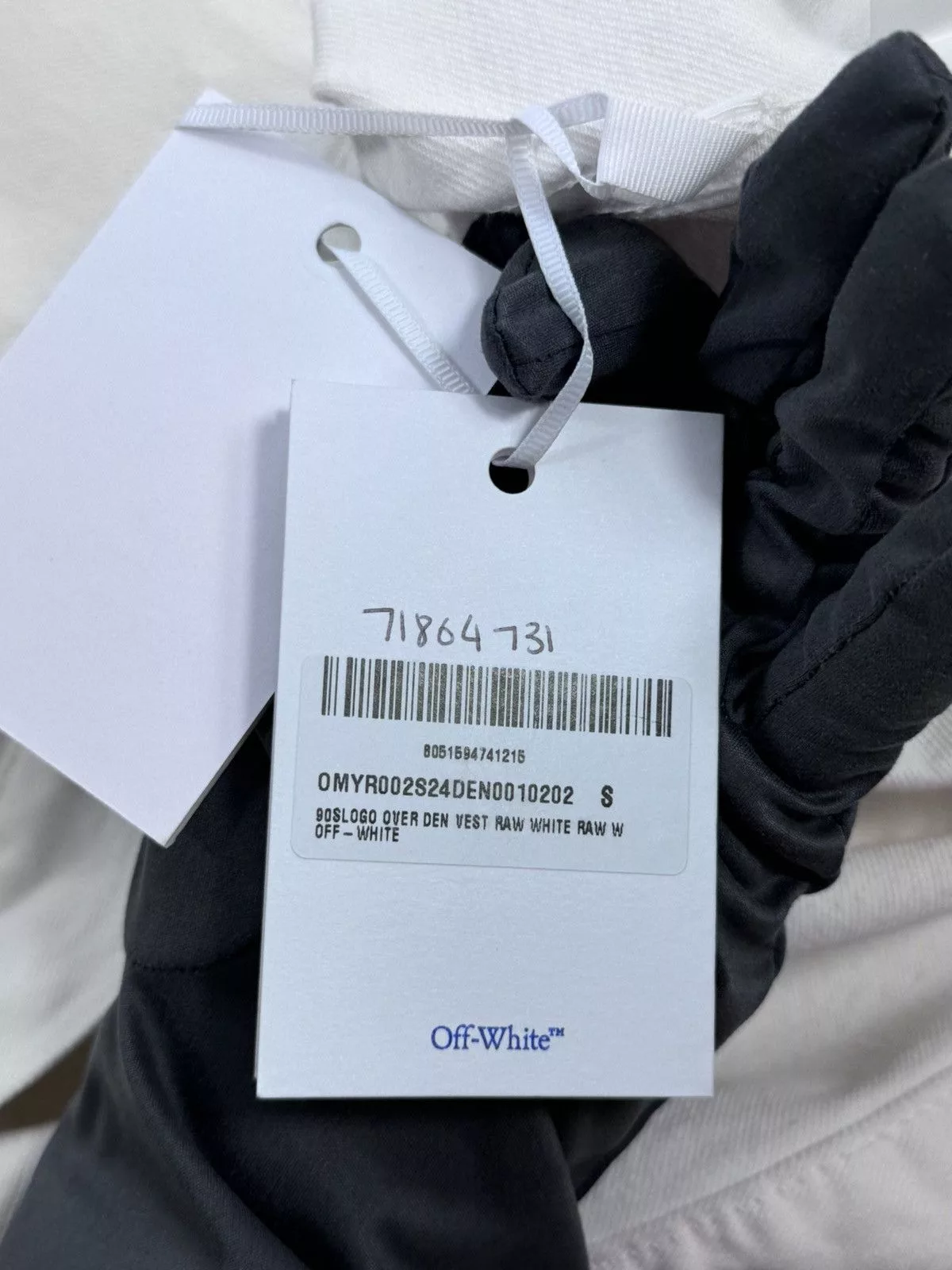 Off-White Vests Off-White OVERSIZED DENIM VEST