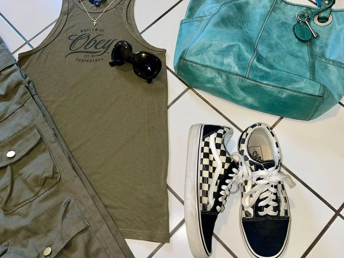Obey Tank Tops Obey tank Green