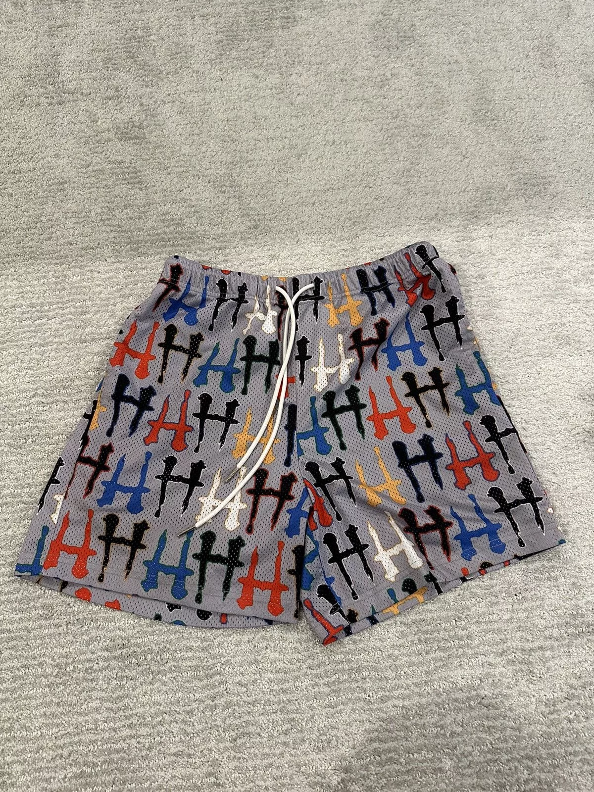 Other Shorts Other Heem Adisa Mesh Shorts Gray