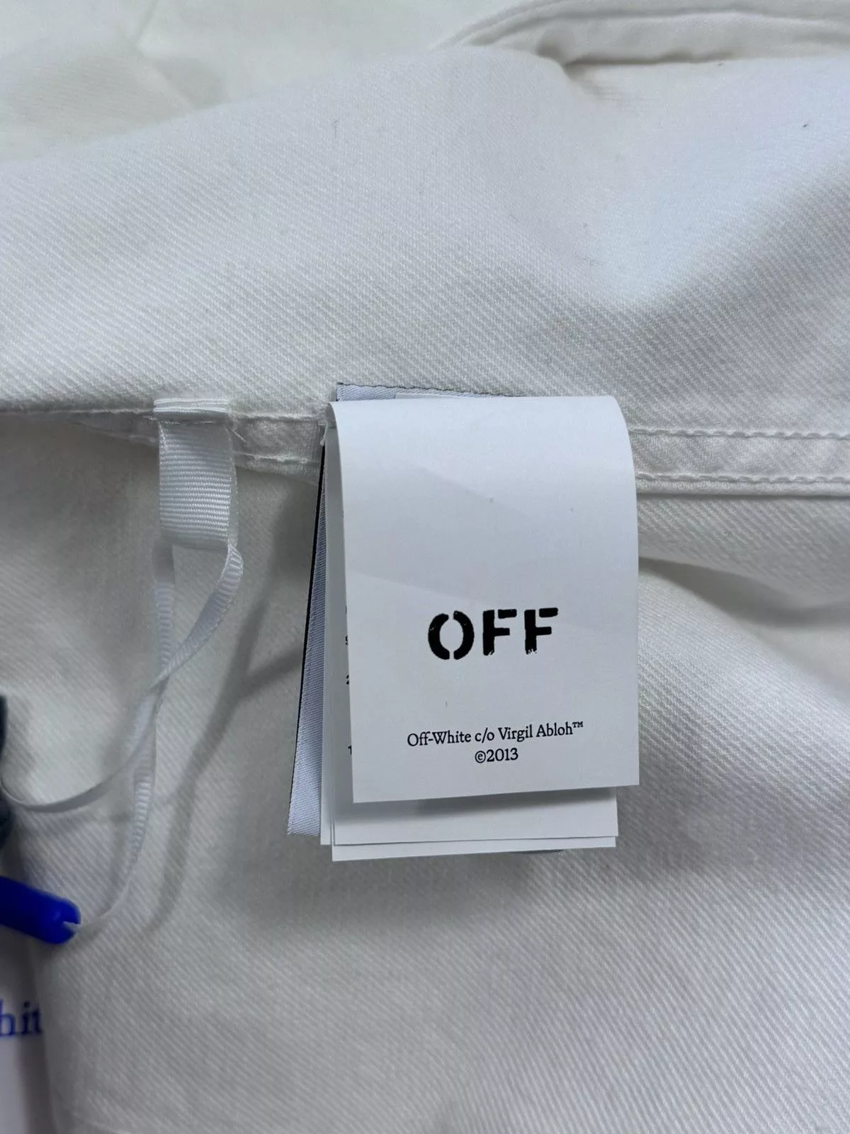 Off-White Vests Off-White OVERSIZED DENIM VEST