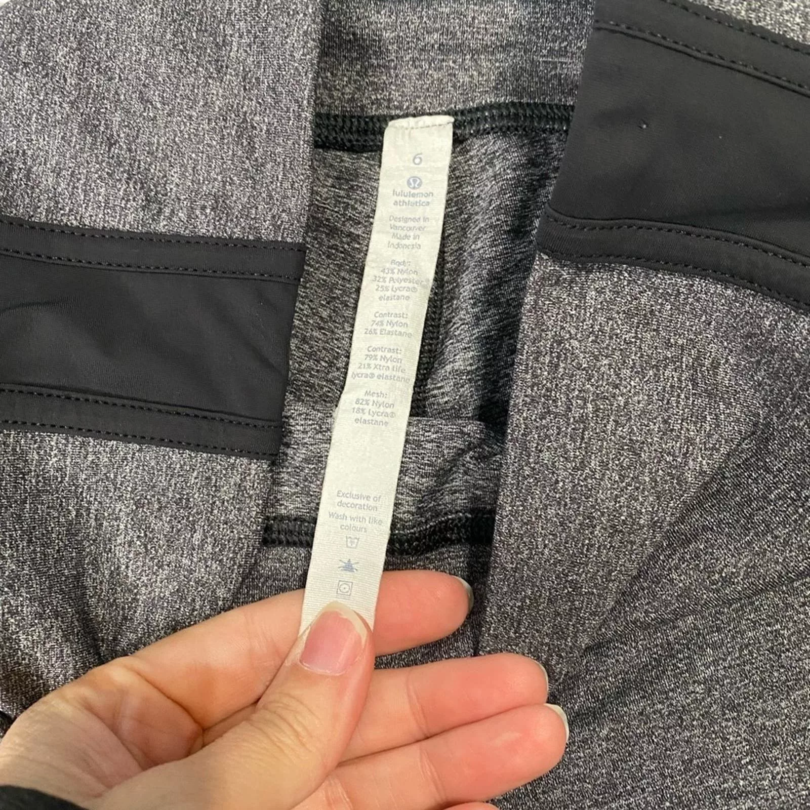 Lululemon leggings 6 Gray