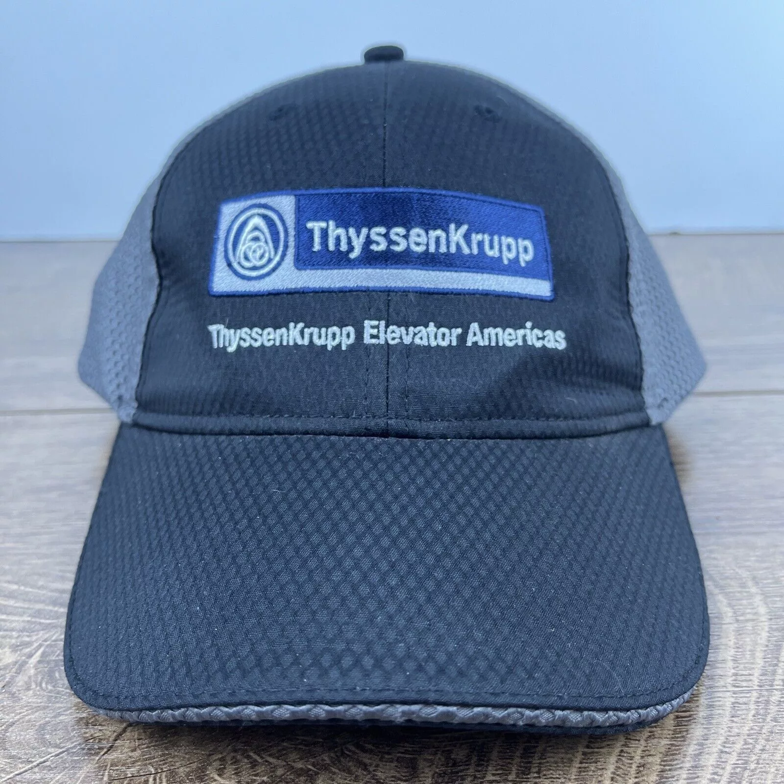 Other Hats Other ThyssenKrupp Hat Thyssen Krupp Black Adjustable Hat Adjustab