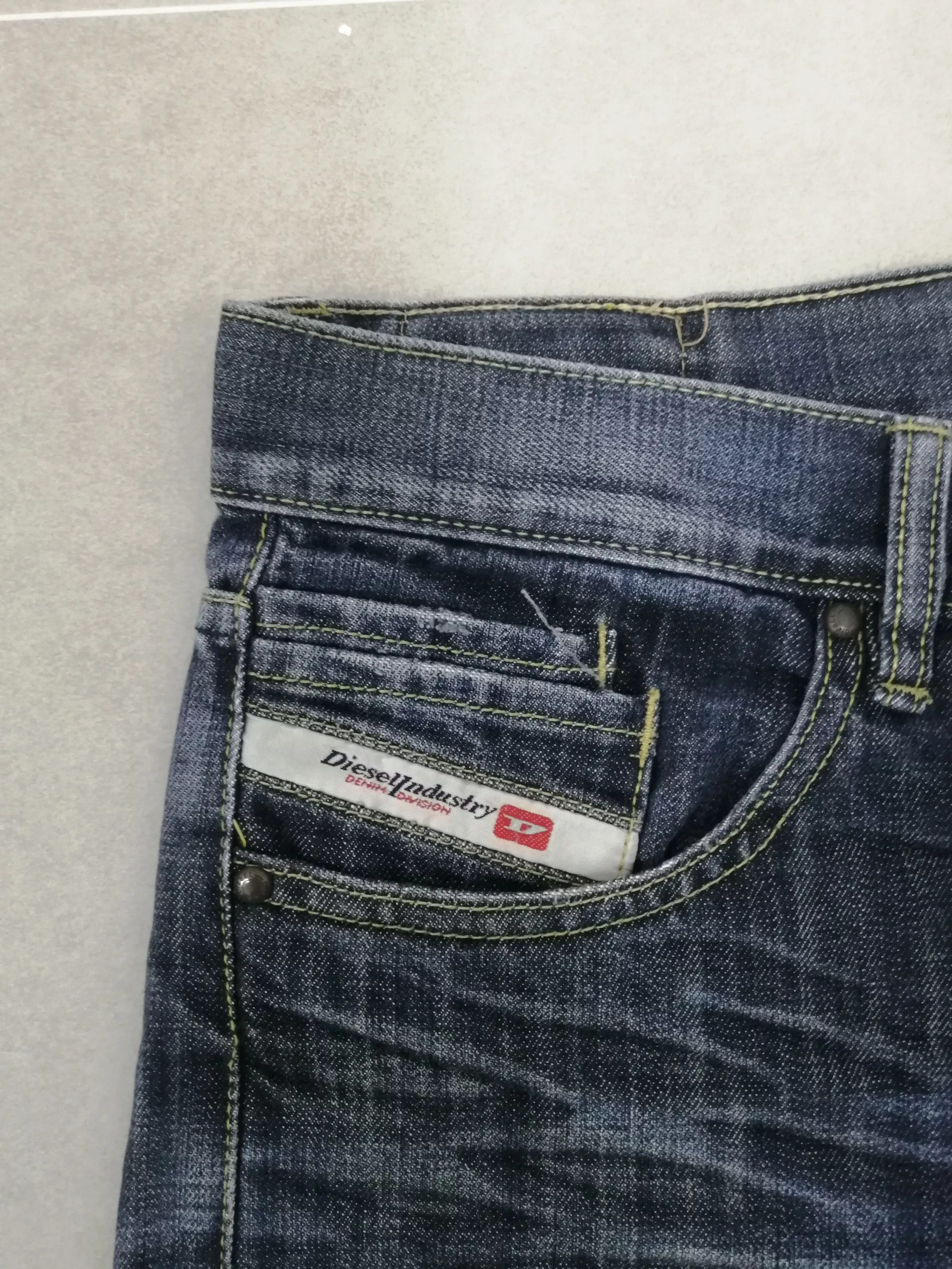 Diesel Denim Diesel Straight Cut Jeans Multi Vintage