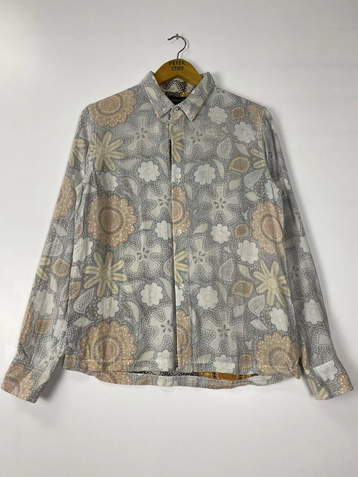Vintage Shirts Button Ups Vintage Lukh & Jean Button up White
