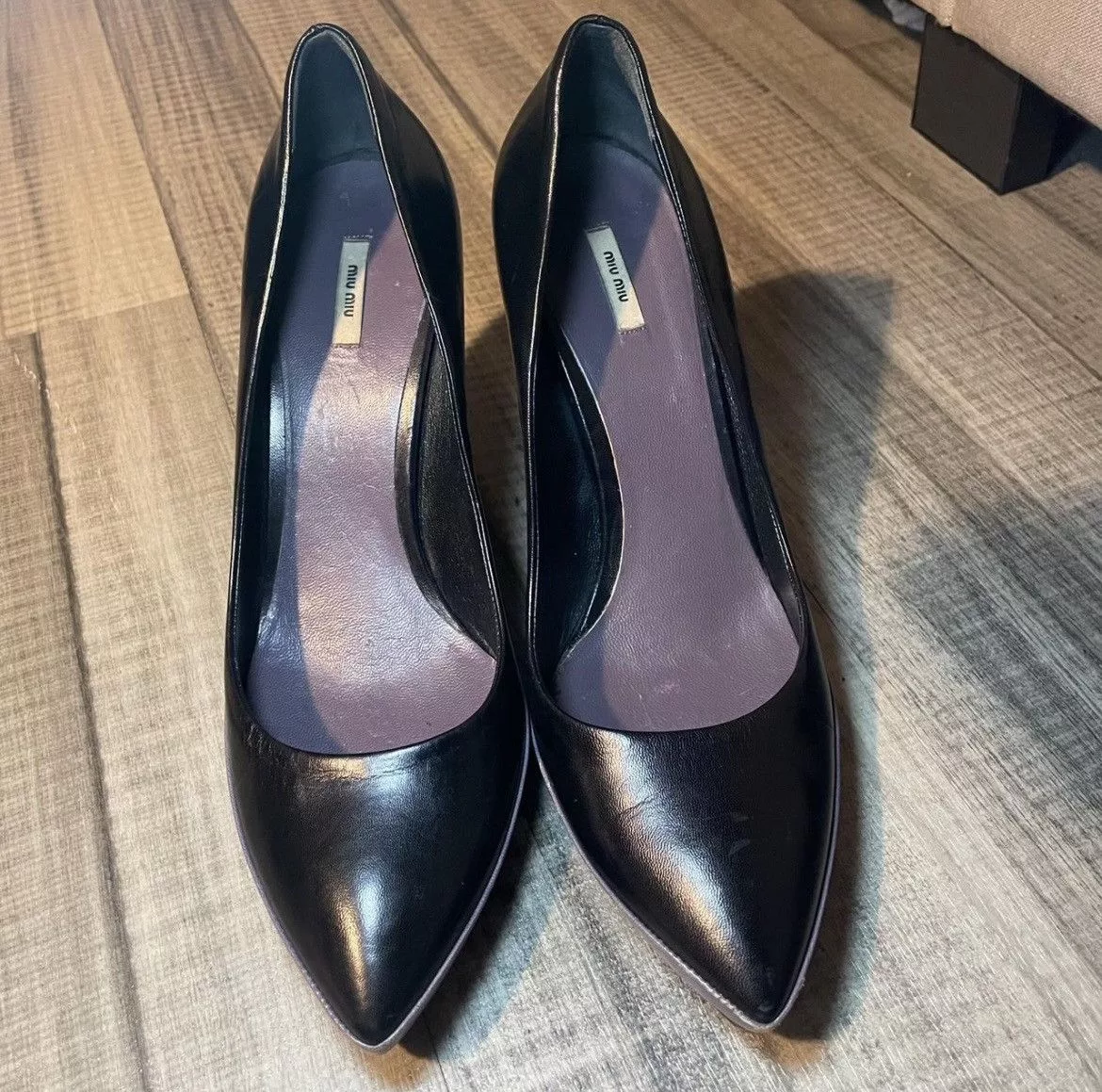 Miu Miu Heels Black