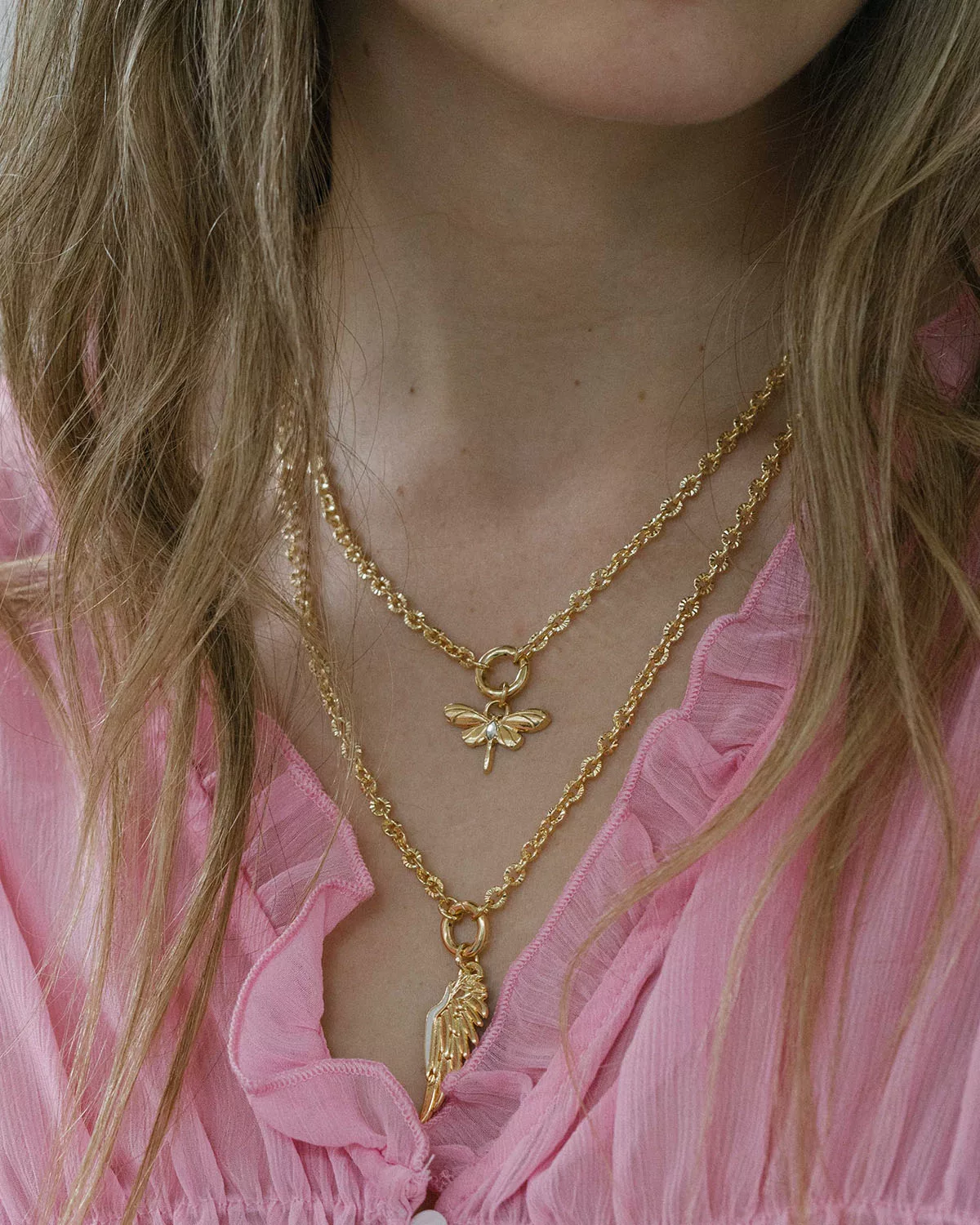 Guided Dragonfly Charm