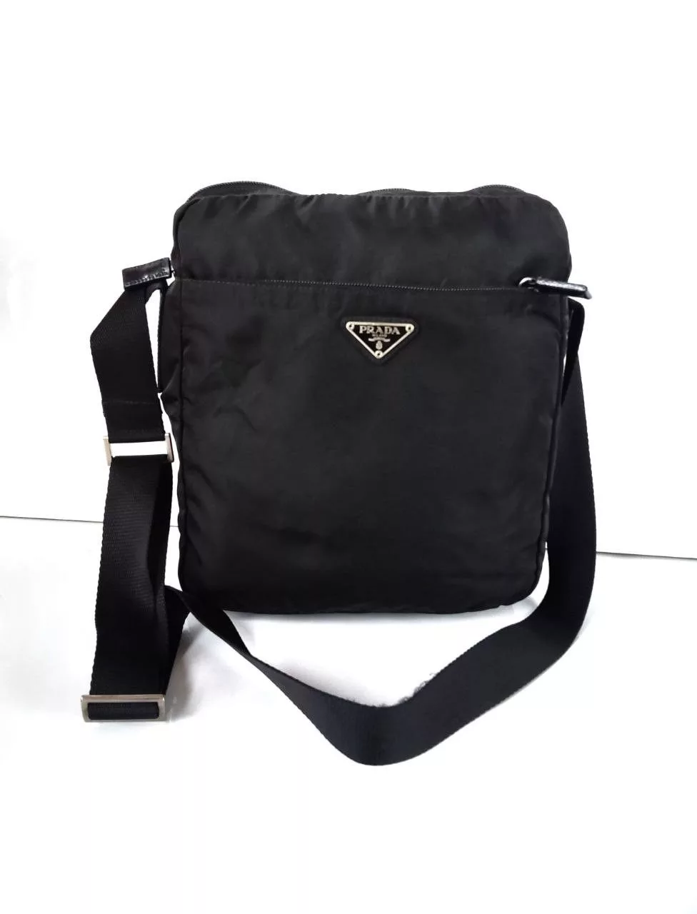 Prada Handle Bags Prada Bag Nylon Crossbody Black