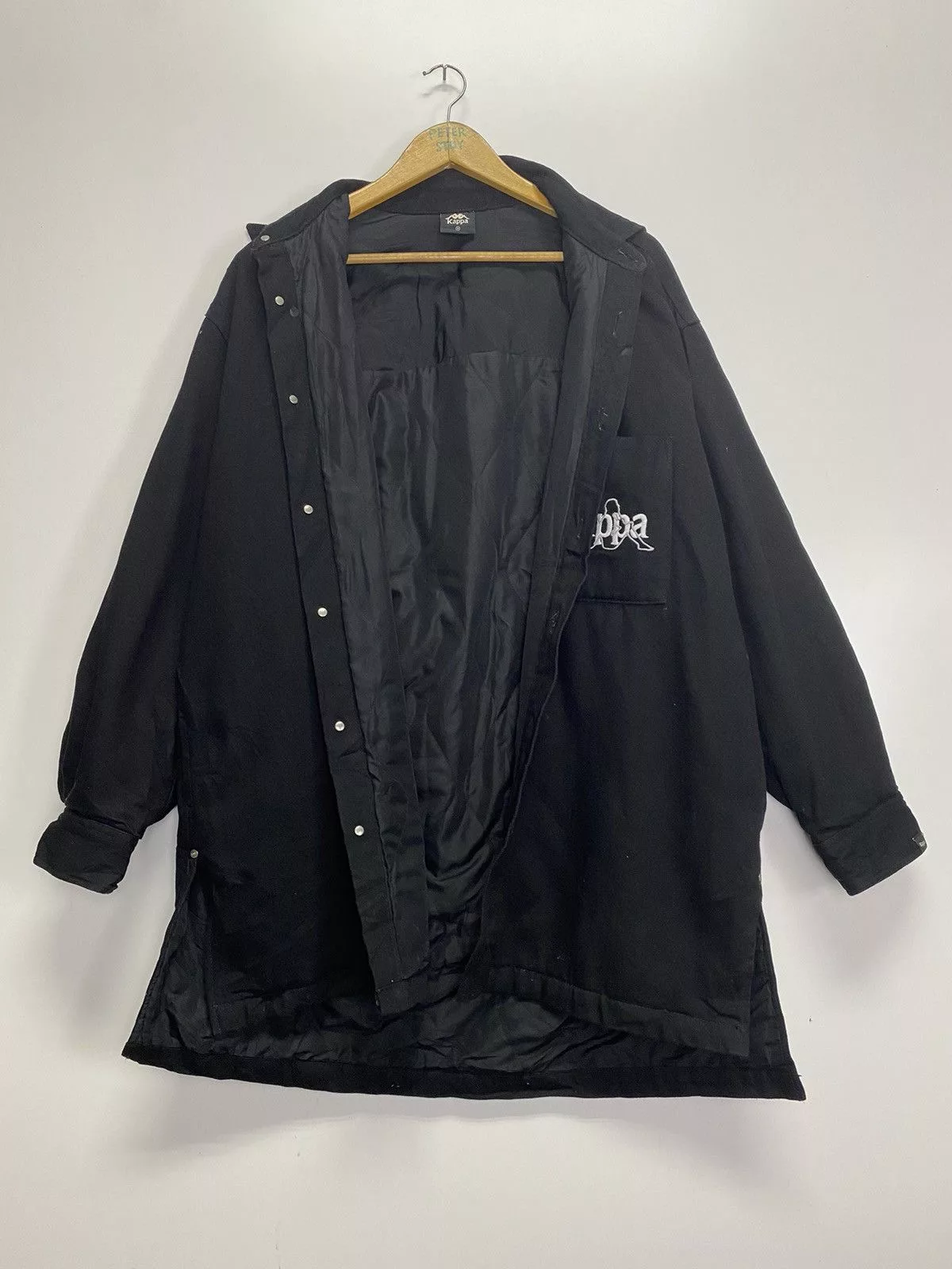 GU Light Jackets GU × Kappa Kappa Button Jacket Black