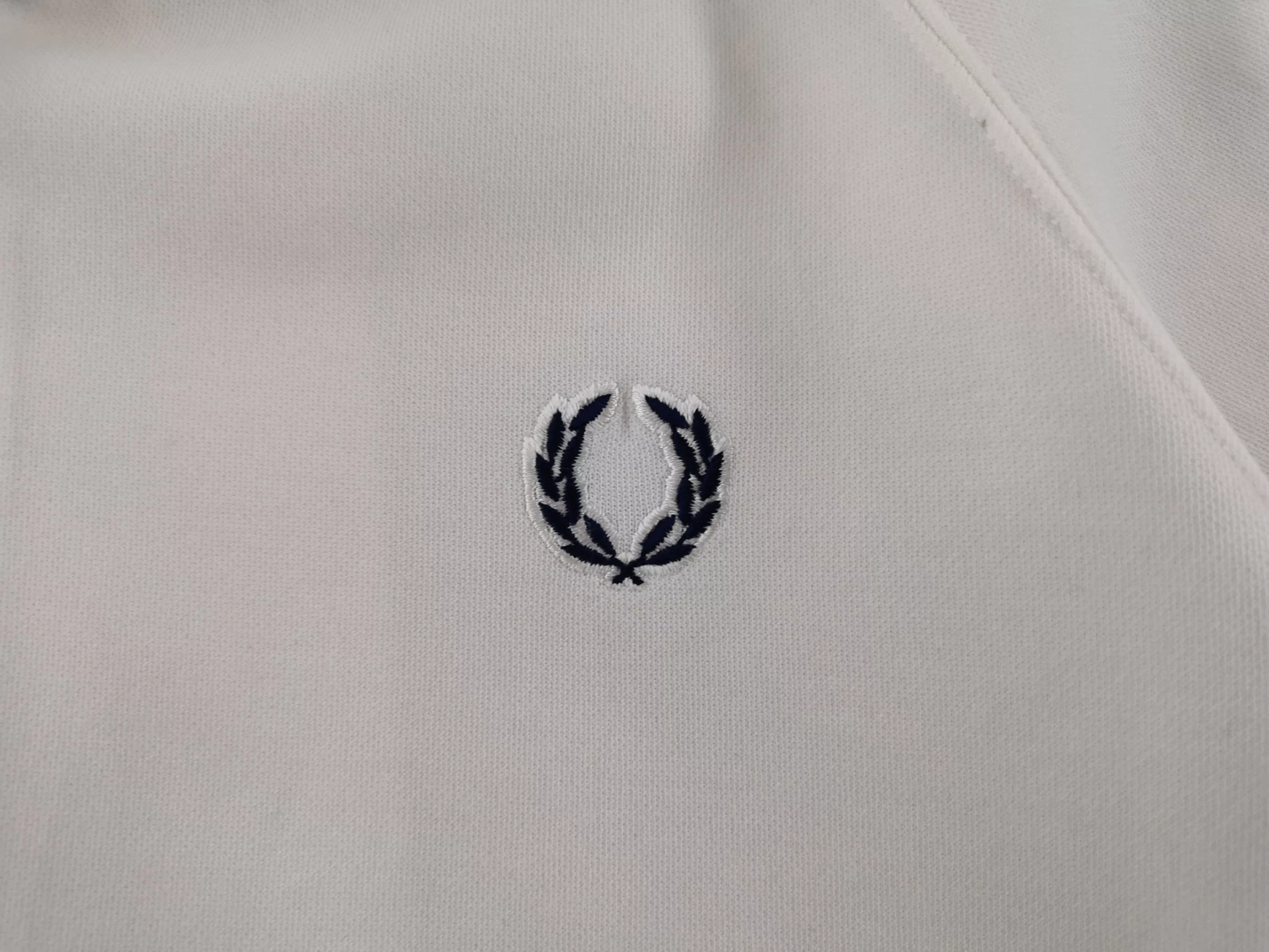Fred Perry Light Jackets Vintage 90s Fred Perry Tracktop Jacket Size SS White