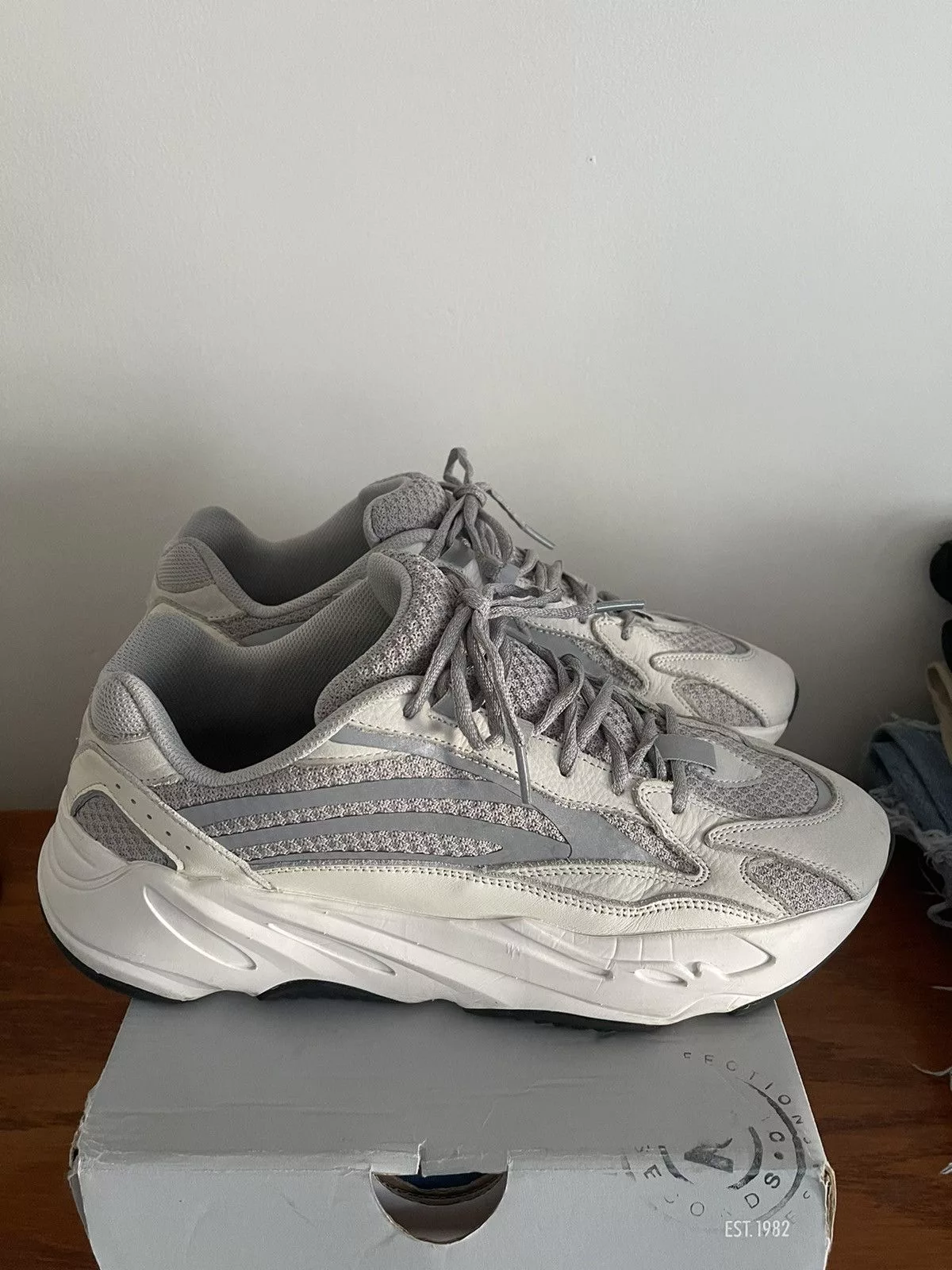 Adidas Low Top Sneakers Adidas Yeezy Boost 700 V2 Static 2018!!!! White